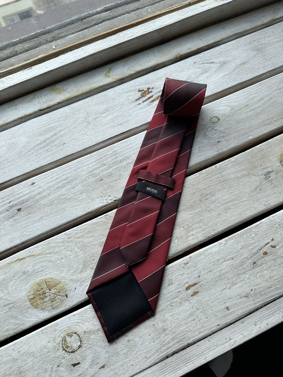 Hugo Boss 🚨Hugo Boss Tie LUXURY VINTAGE RARE OLD MONEY BASIC Size ONE SIZE - 1 Thumbnail
