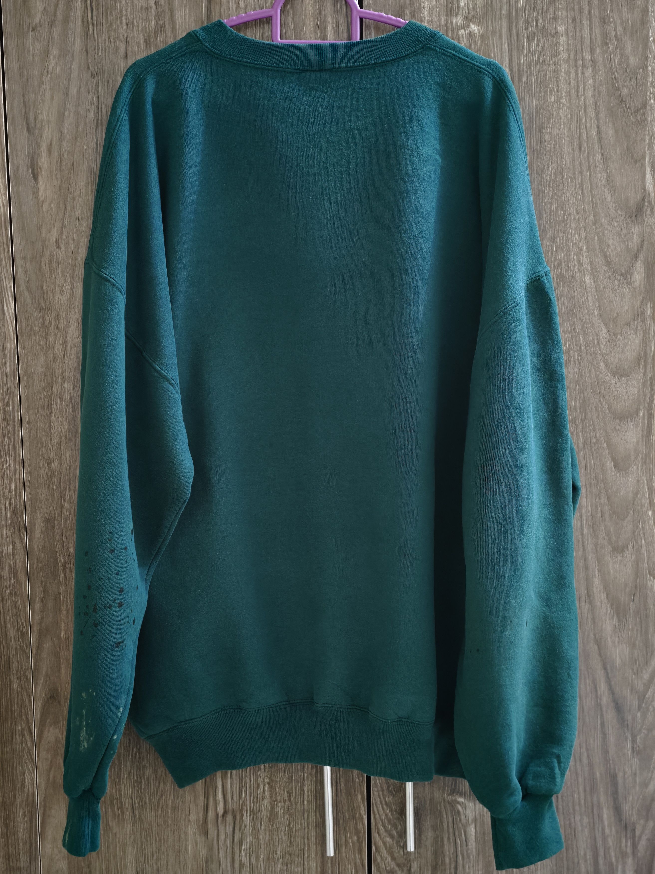 Russell Athletic Vintage Russell Athletic Distressed Boxy Hoodie Size US L / EU 52-54 / 3 - 2 Thumbnail