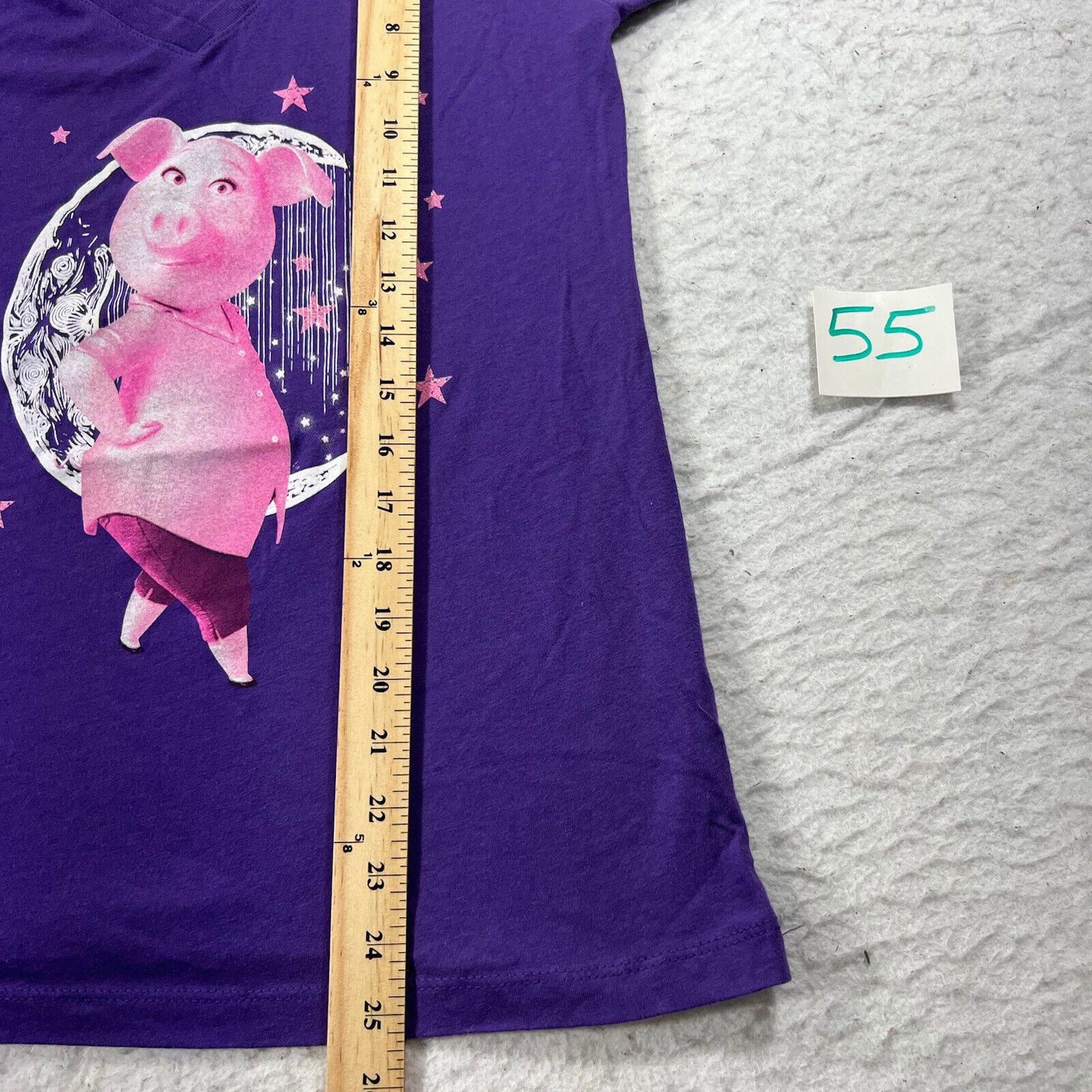 Other Universal Studios Medium SING V-Neck Purple Graphic T Shirt Size M / US 6-8 / IT 42-44 - 9 Thumbnail