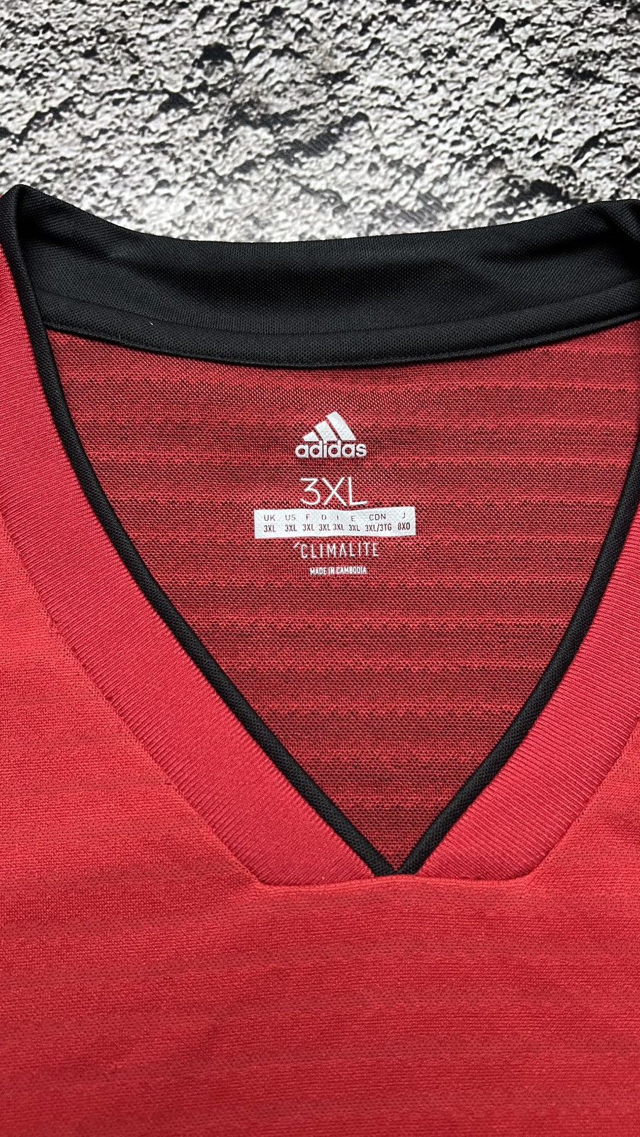Adidas 2018-2019 Manchester United adidas jersey 2-3XL Size US XXL / EU 58 / 5 - 5 Thumbnail