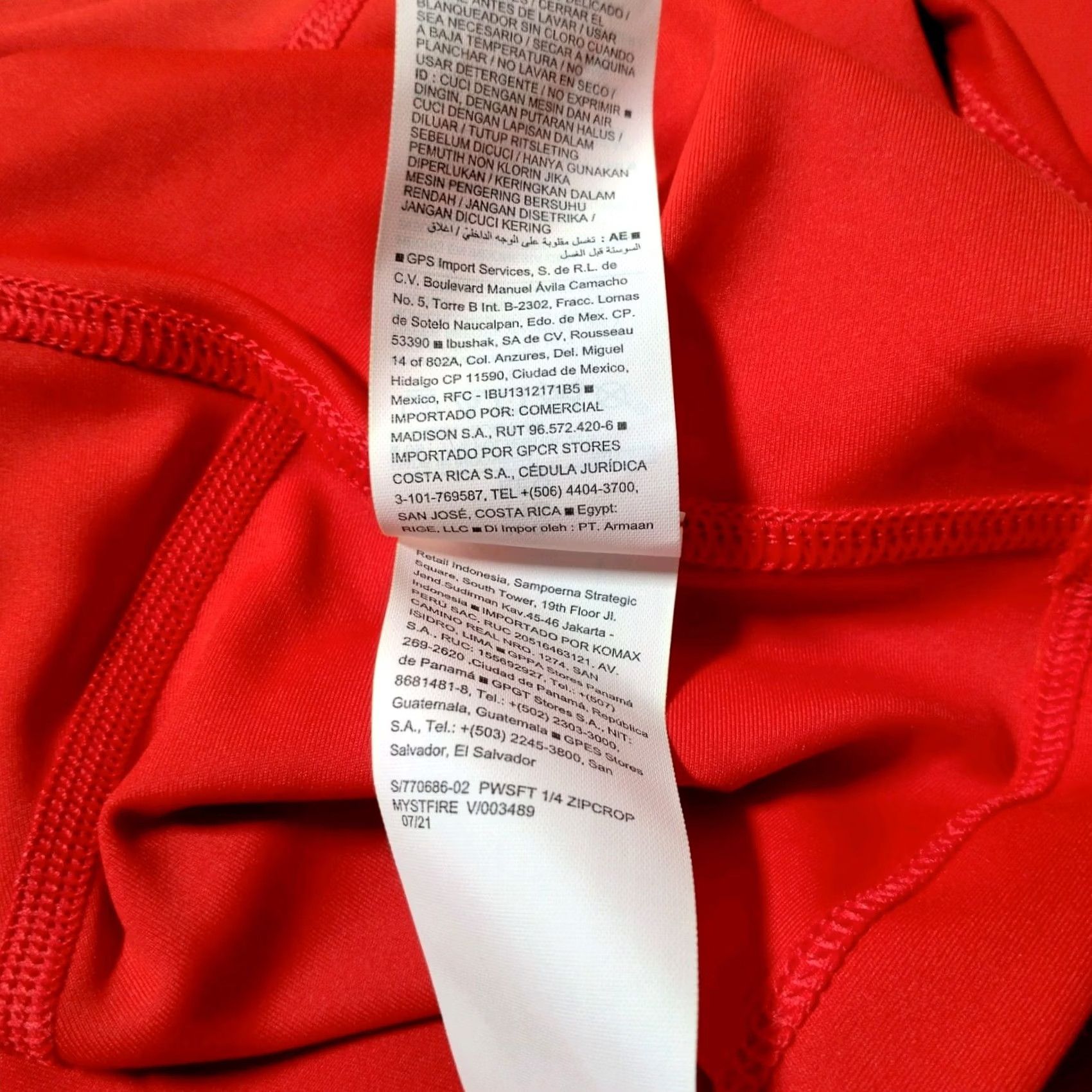 Old Navy Old Navy Active Powersoft Go Dry Shirt XXL Pullover 1/4 Zip Orange Women Long Sleeve Mock Neck Stretch Size XXL / US 16-18 / IT 52-54 - 5 Thumbnail