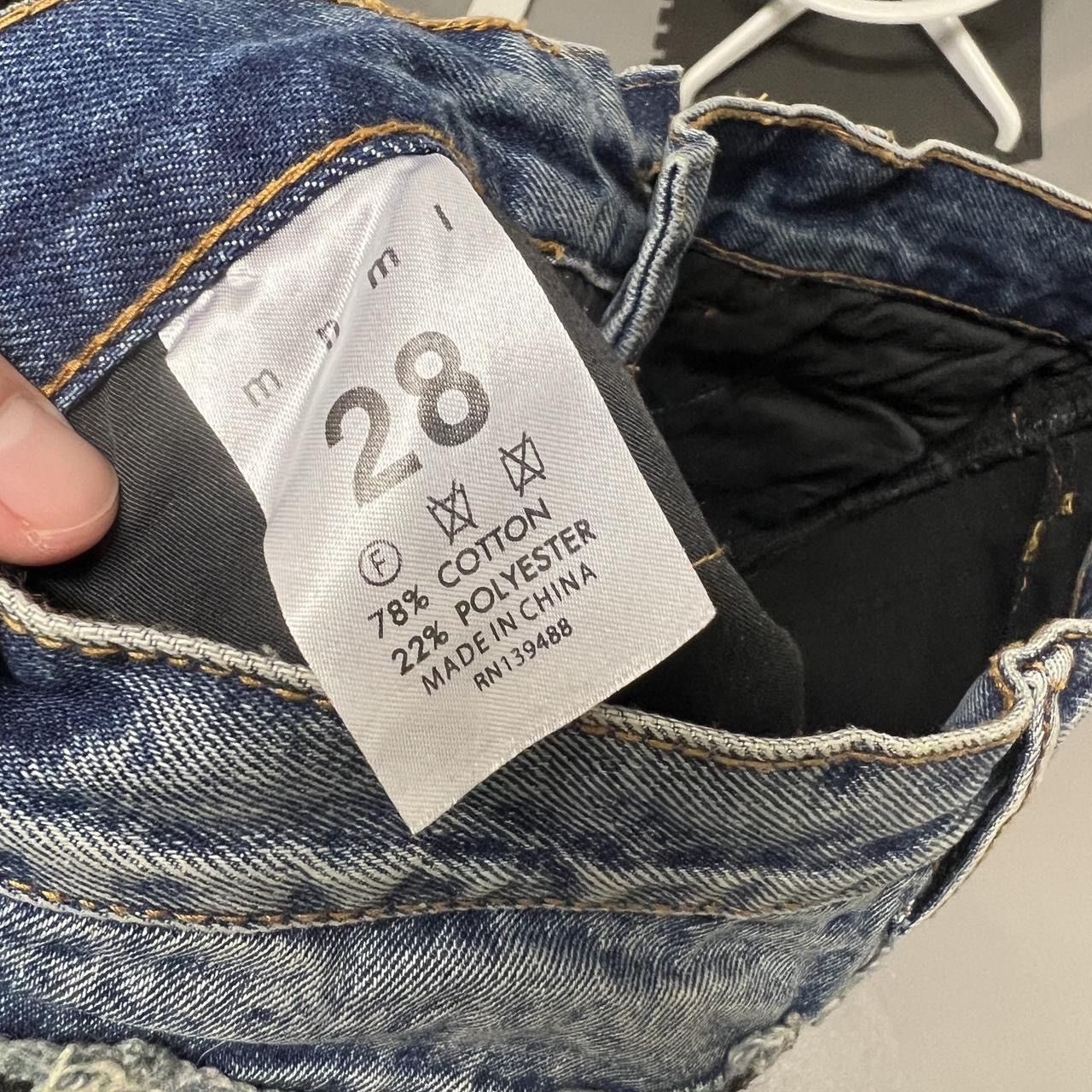 MNML Two tone denim pants Size US 28 / EU 44 - 4 Thumbnail