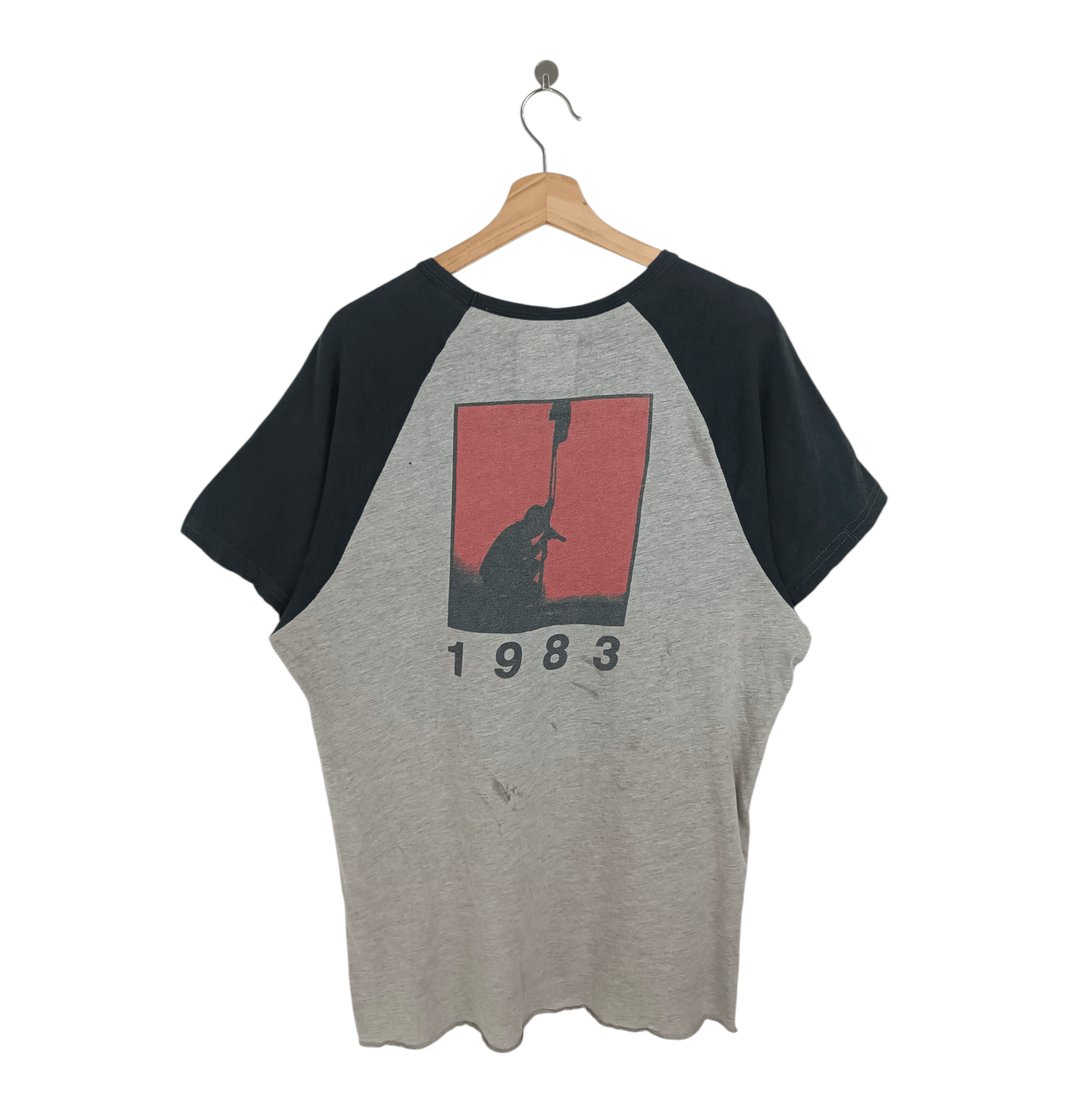 Band Tees THRASHED FADED VINTAGE U2 BLOOD RED SKY VERY RARE Size US L / EU 52-54 / 3 - 2 Thumbnail