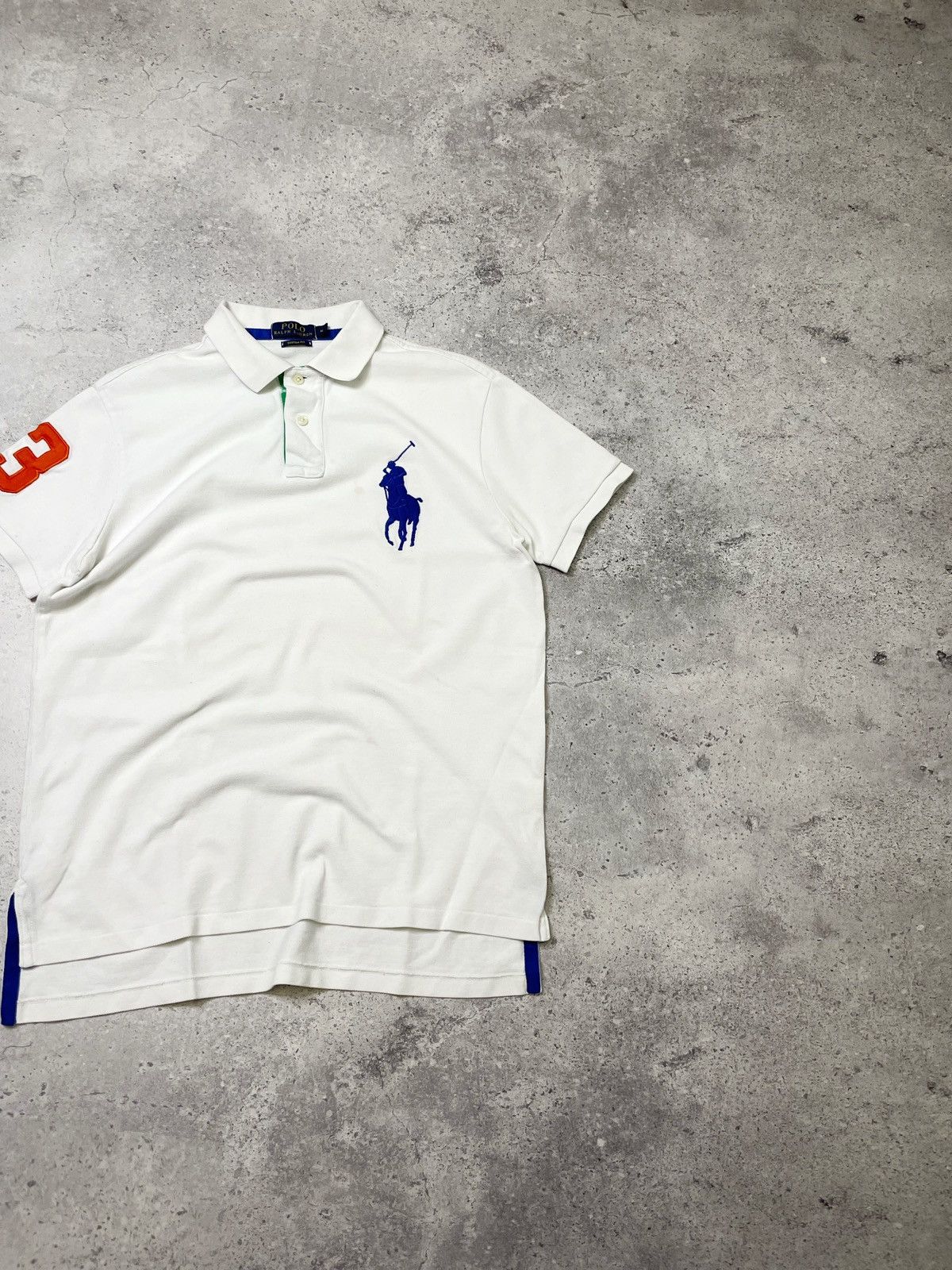 Polo Ralph Lauren Vintage Y2K Polo Ralph Lauren Big Logo Rugby Shirt Size US M / EU 48-50 / 2 - 3 Thumbnail