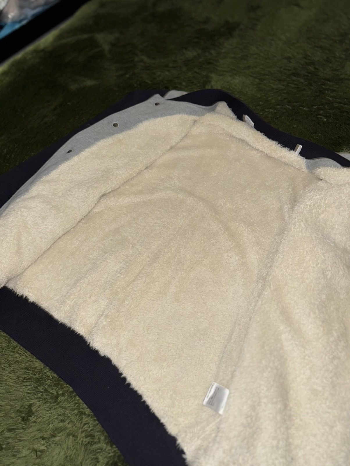Russell Athletic [L] Russell Athletic Embroidered Inner Fleece Stadium Jacket Size US L / EU 52-54 / 3 - 7 Thumbnail