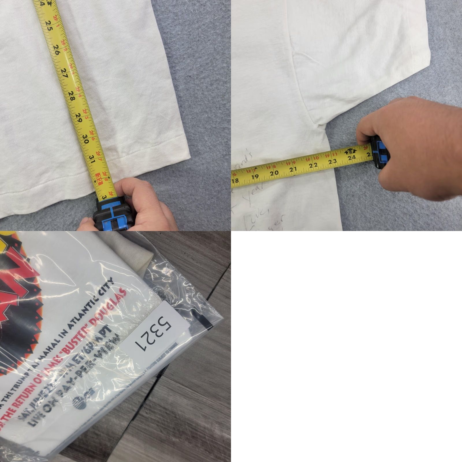 Fruit Of The Loom VINTAGE Camacho VS Duran Shirt Mens XL White legend to legend Boxing PPV 1996 Size US XL / EU 56 / 4 - 9 Thumbnail