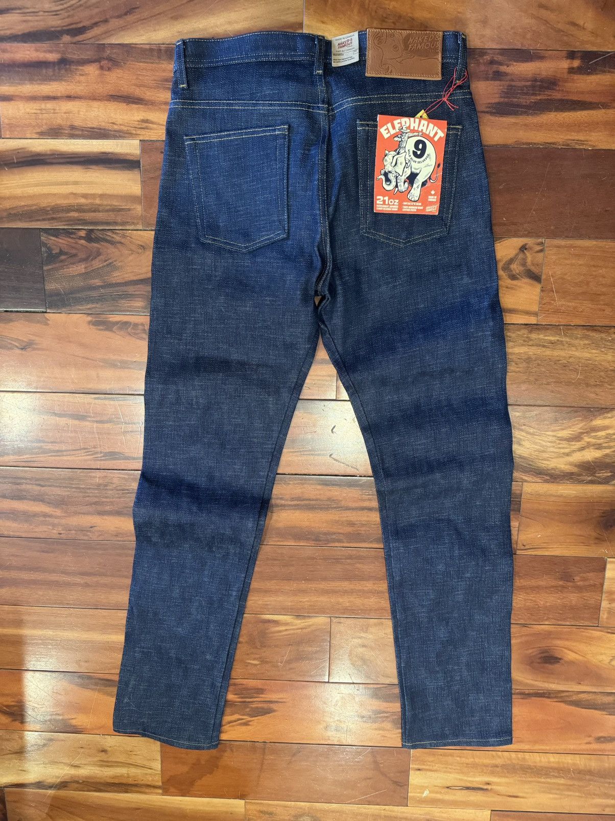 Naked & Famous Naked and Famous Elephant 9 Weird Guy 31 Size US 31 - 3 Thumbnail