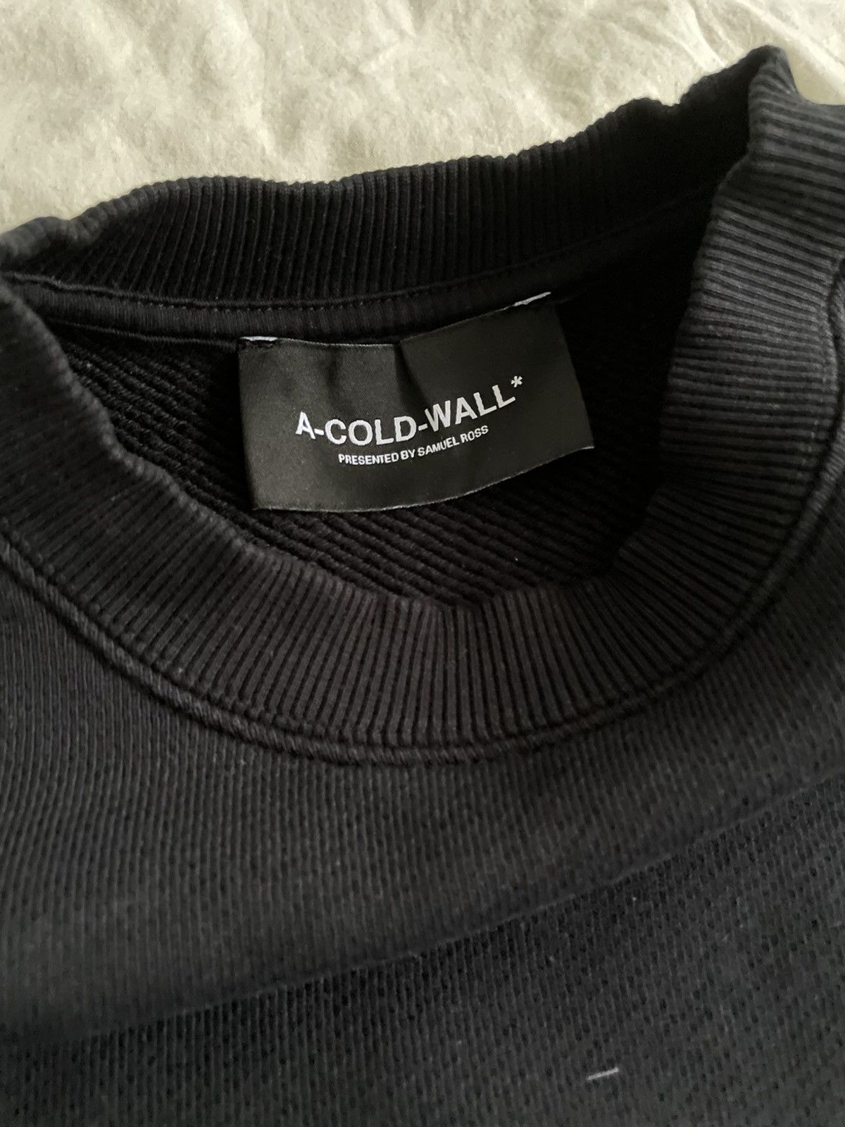 A-COLD-WALL* A cold wall black crewneck sweater Size US M / EU 48-50 / 2 - 4 Thumbnail