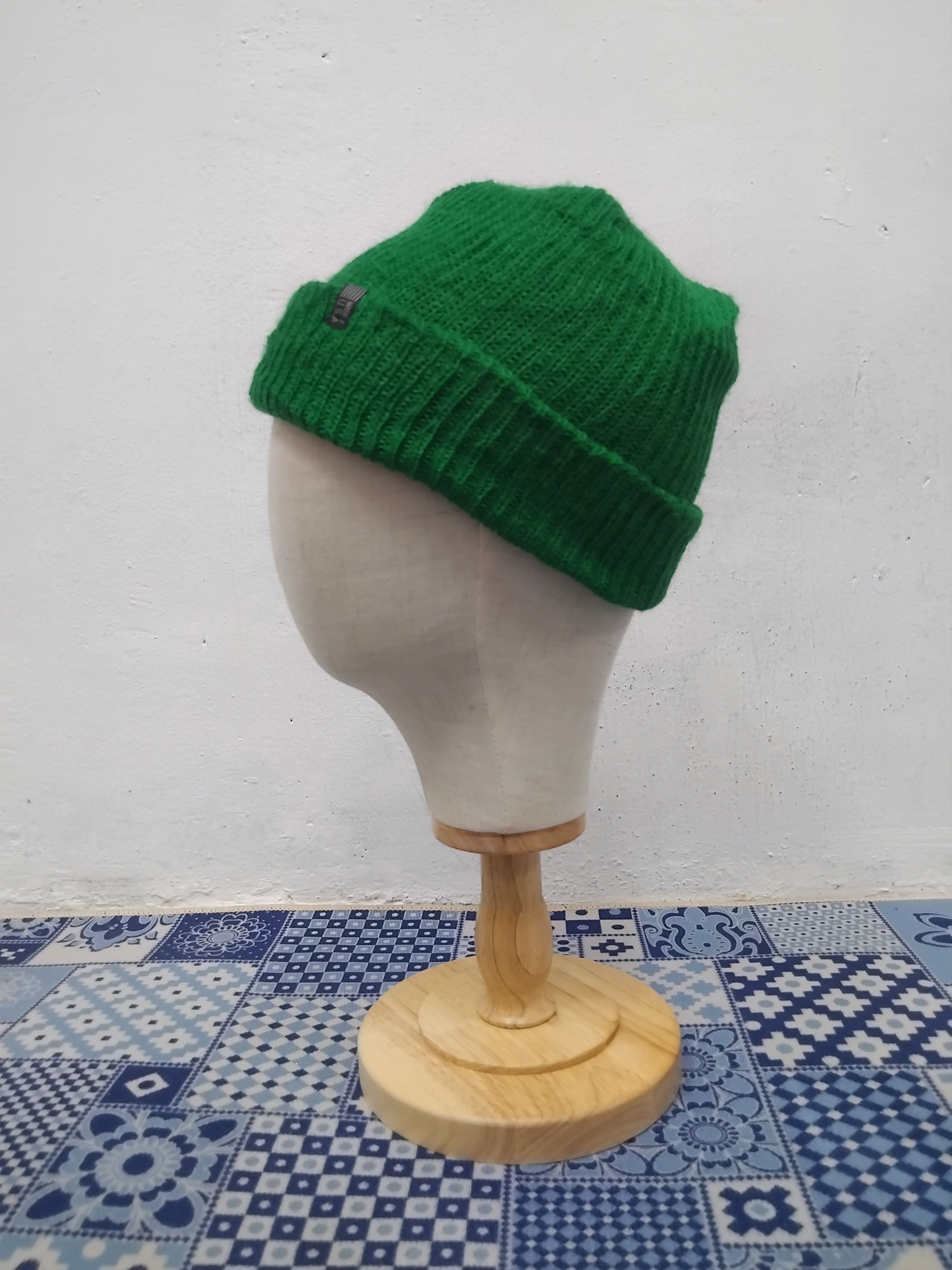 Beams Plus 💥Beams green colour Beanie Size ONE SIZE - 6 Thumbnail