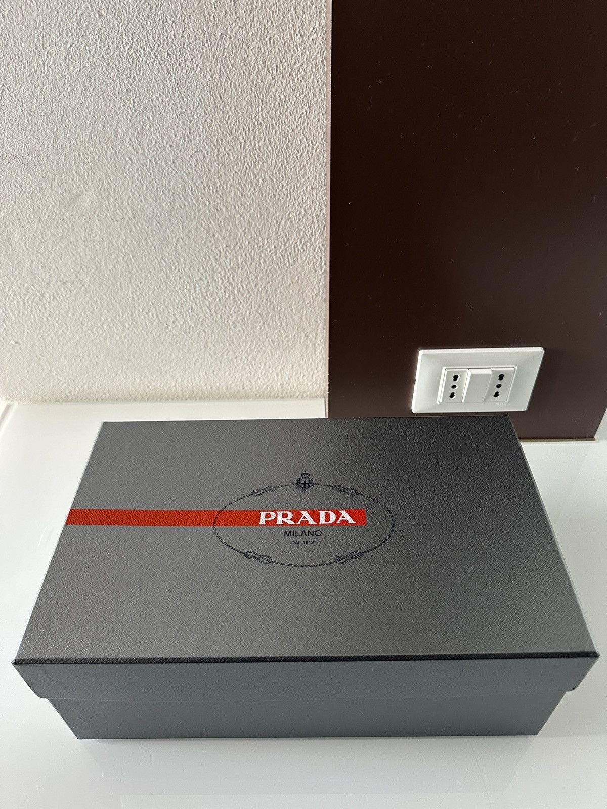 Prada Prada White Calf Leather Sneakers Size US 8 / EU 41 - 13 Thumbnail