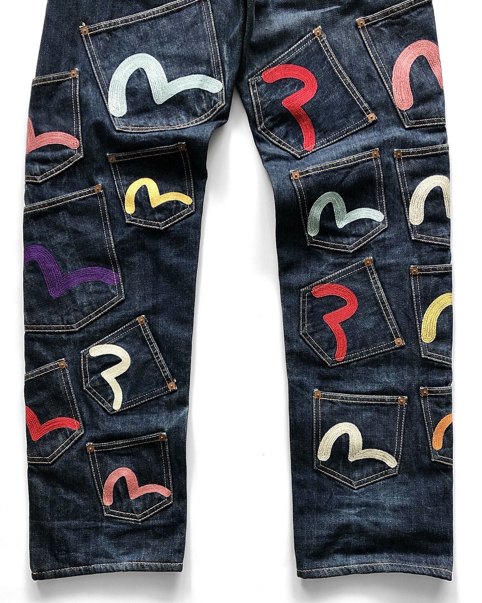 Evisu 2000s Evisu Multi Pocket Selvedge Denim Size US 28 / EU 44 - 11 Thumbnail