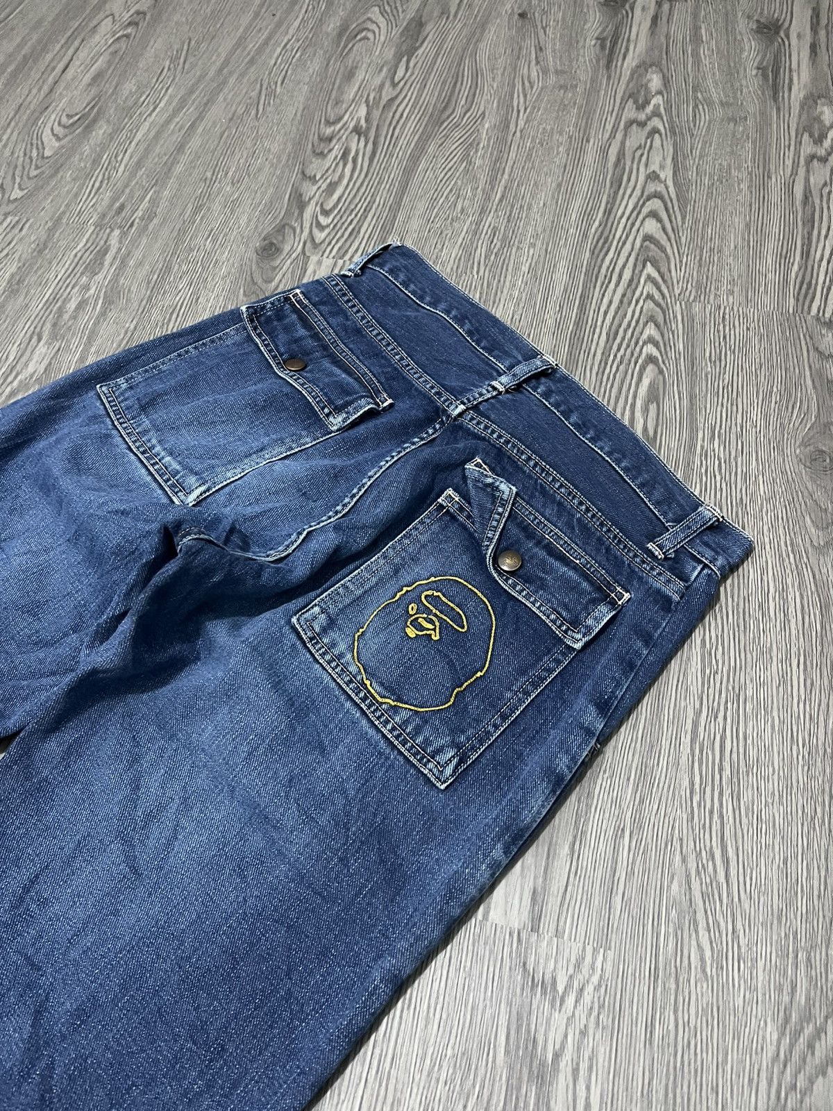 Bape Vtg Y2K A Bathing Ape Bape Jeans Size US 28 / EU 44 - 4 Thumbnail