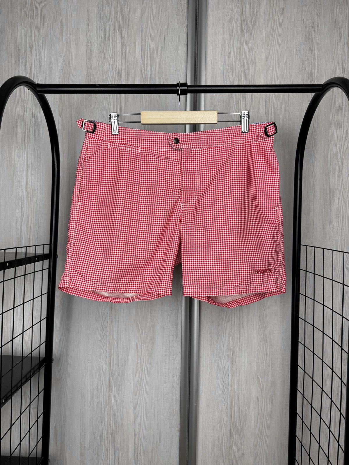 Hackett Hackett London Mini Gingham TL Coral Swimwear Shorts sz M Size US 32 / EU 48 - 1 Thumbnail