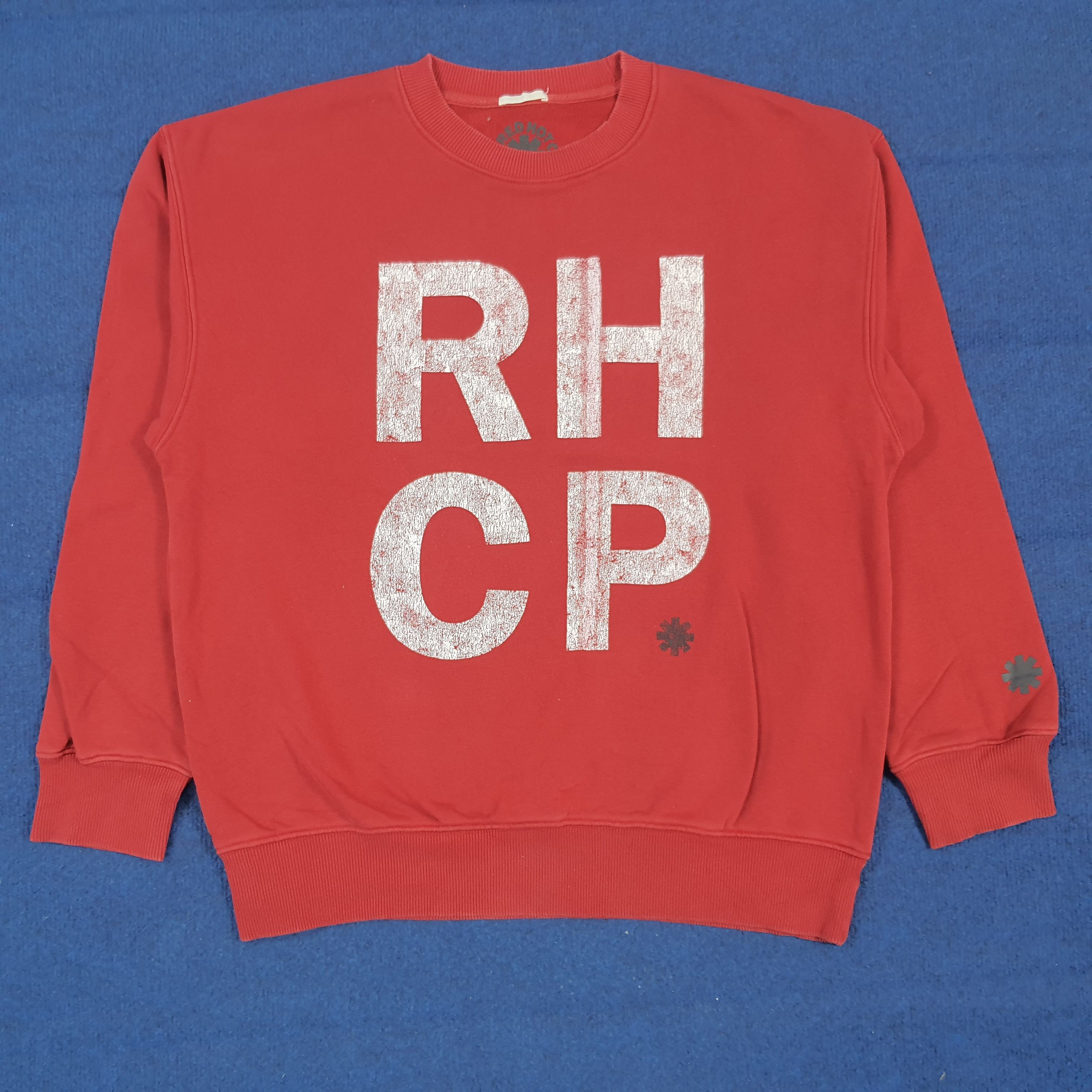 Band Tees Vintage Red Hot Chili Peppers Rock Band Sweatshirt C296N10 Size US L / EU 52-54 / 3 - 1 Thumbnail