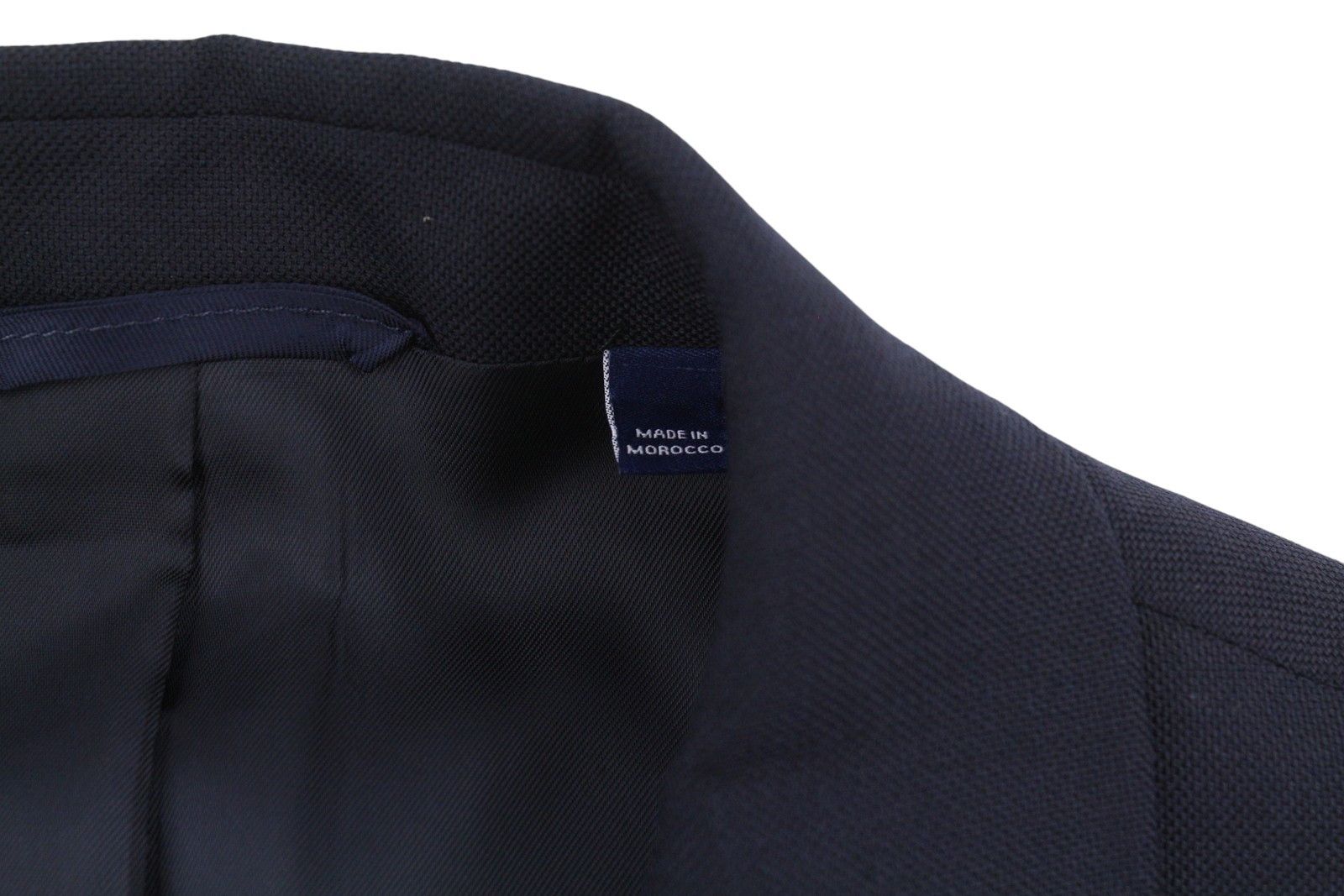 Gant CLUB EU48 Evening Blue Slim Wool Blend Blazer 87328 Size 38R - 8 Thumbnail