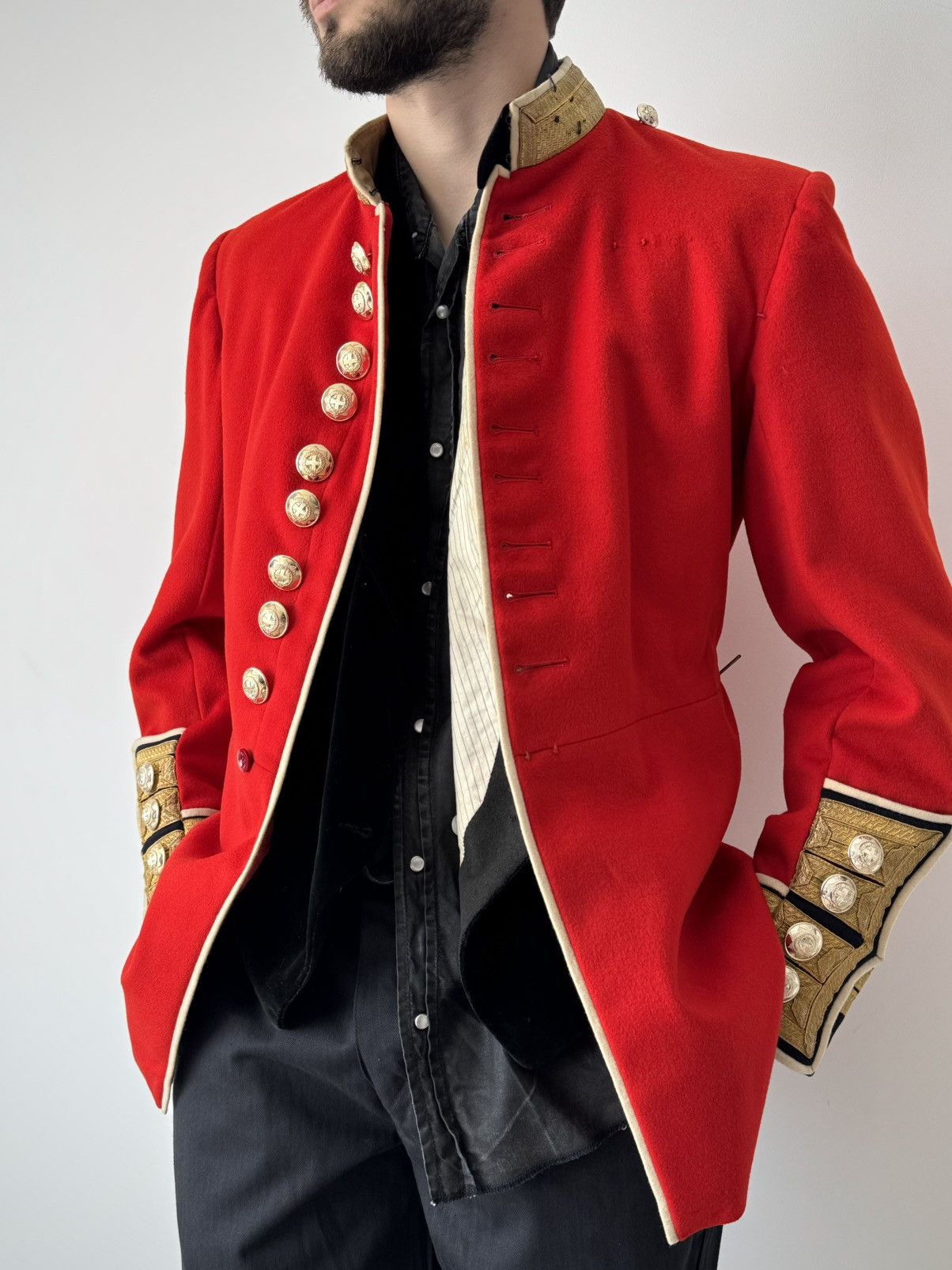 Other ≈1950s Vintage British Coldstream Guards Uniform Tunic Size US M / EU 48-50 / 2 - 1 Thumbnail