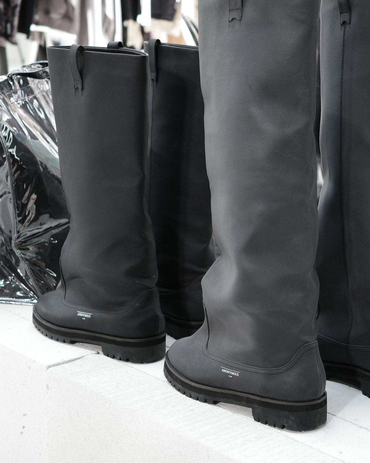 靴 Anonymous Club Shayne Oliver Shaft Boots Anonymous Club Shayne Oliver Shaft Boots Anonymous Club Shayne