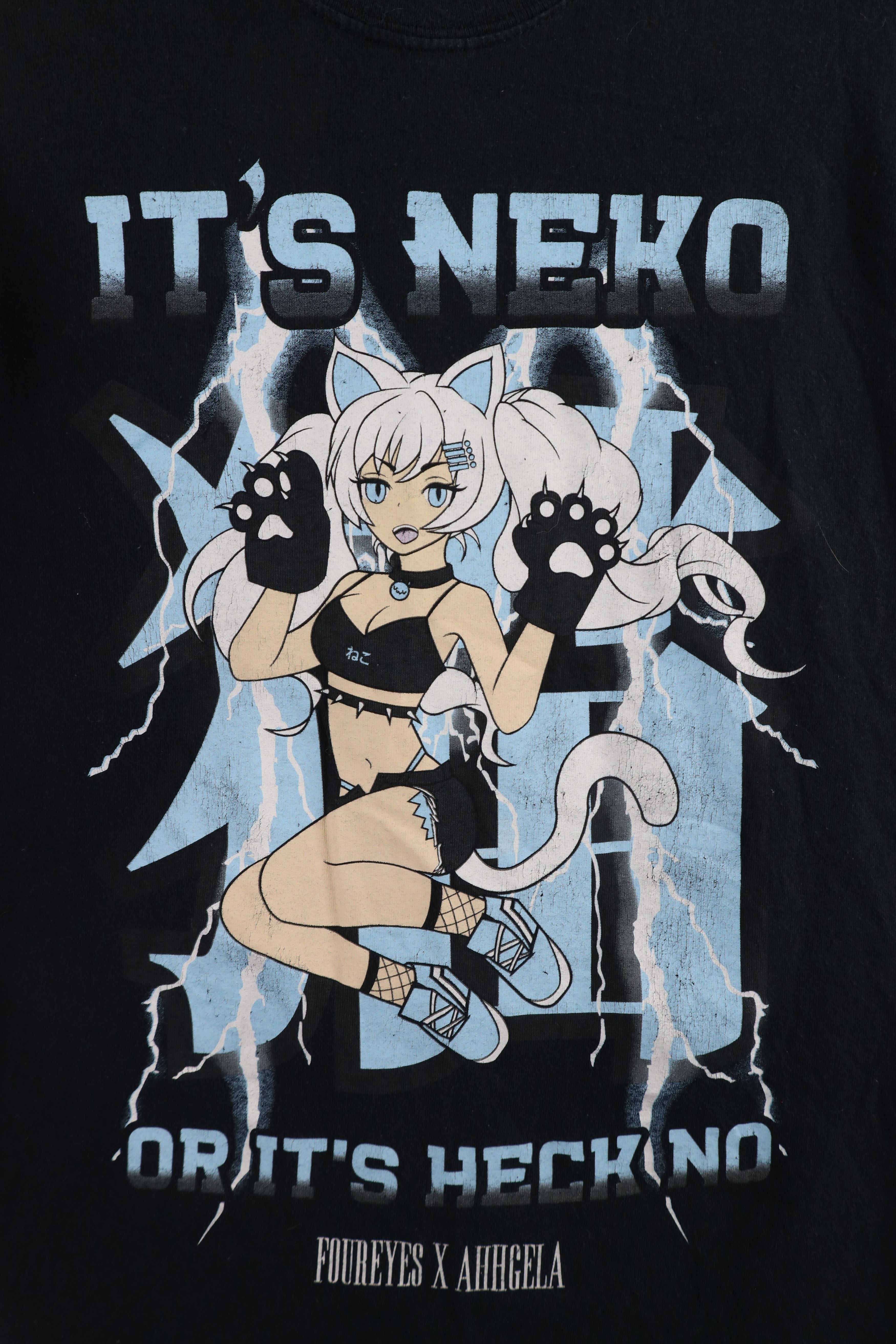 Vintage Vintage Foureyes X Ahhgela Or It's Heck No Anime T-Shirt Size US S / EU 44-46 / 1 - 4 Thumbnail