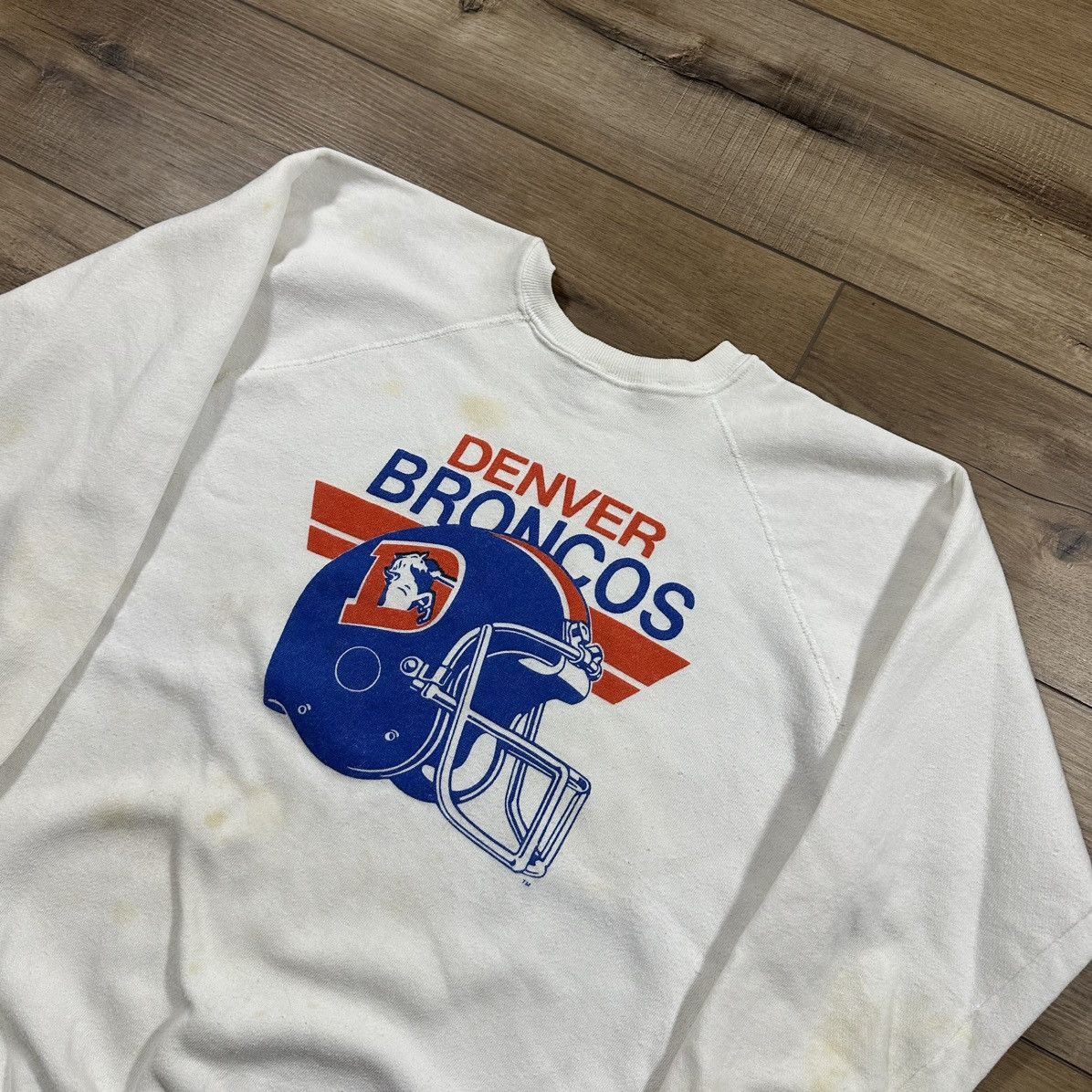 Other Vintage 80s Trench NFL Denver Broncos Crewneck Sweatshirt Size US S / EU 44-46 / 1 - 3 Thumbnail
