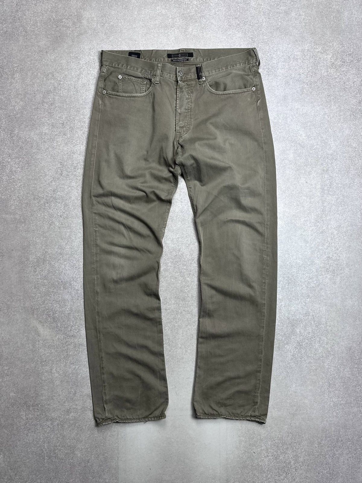 Stone Island Vintage Stone Island Chino Rare Relaxed Pants 36 Size US 36 / EU 52 - 4 Thumbnail