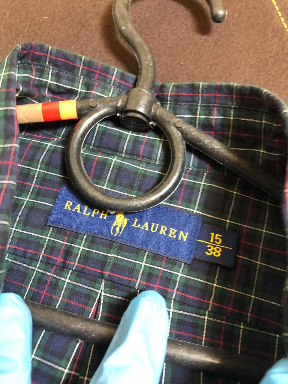 Polo Ralph Lauren Polo Ralph Lauren Custom Fit Twill Checked Shirt Size US L / EU 52-54 / 3 - 2 Thumbnail