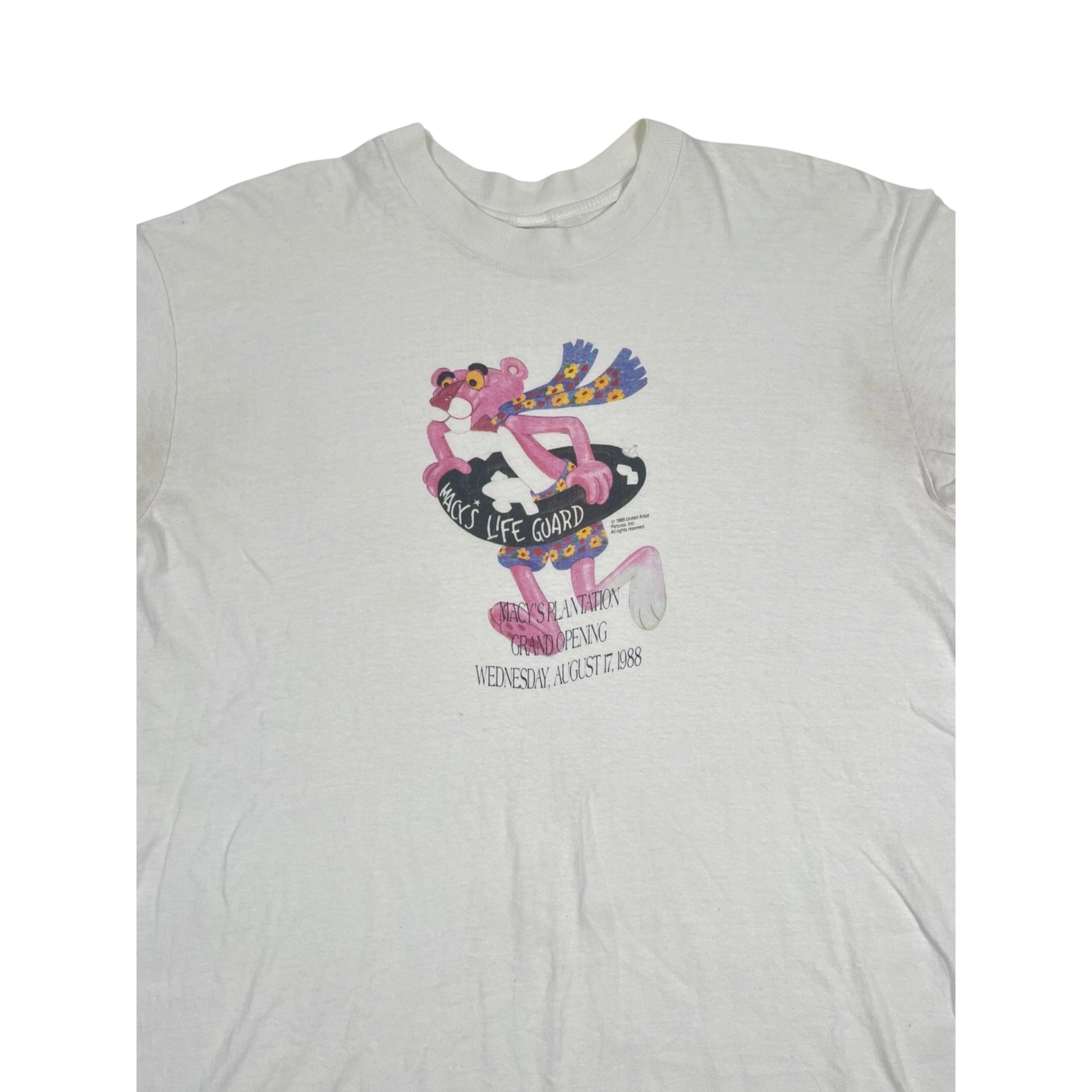 Vintage Pink Panther Macys Plantation 1988 Size US L / EU 52-54 / 3 - 3 Thumbnail