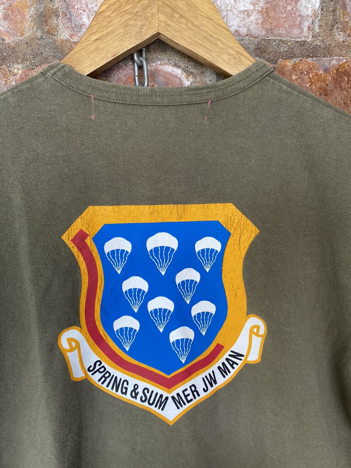 Comme des Garcons Homme Plus SS04 Junya Watanabe Military tee Size US XS / EU 42 / 0 - 3 Thumbnail