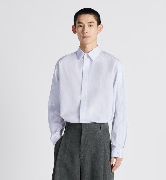 Dior DIOR SHIRT MONOGRAM SILK CD LOGO OBLIQUE
