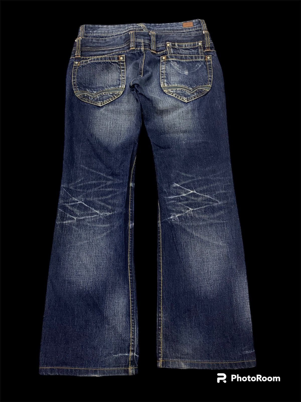 If Six Was Nine 🔥FLARE🔥 NICOLE FOR MEN DOUBLE WAIST FLARE PANT Size US 30 / EU 46 - 2 Thumbnail