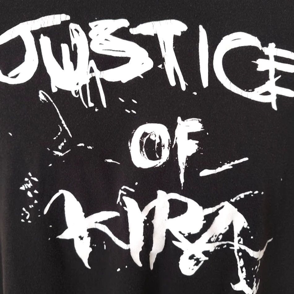Vintage Death Note T Shirt Mens XL Black Justice Of Kira Japanese Manga Series Netflix Shirt Size US XL / EU 56 / 4 - 3 Thumbnail