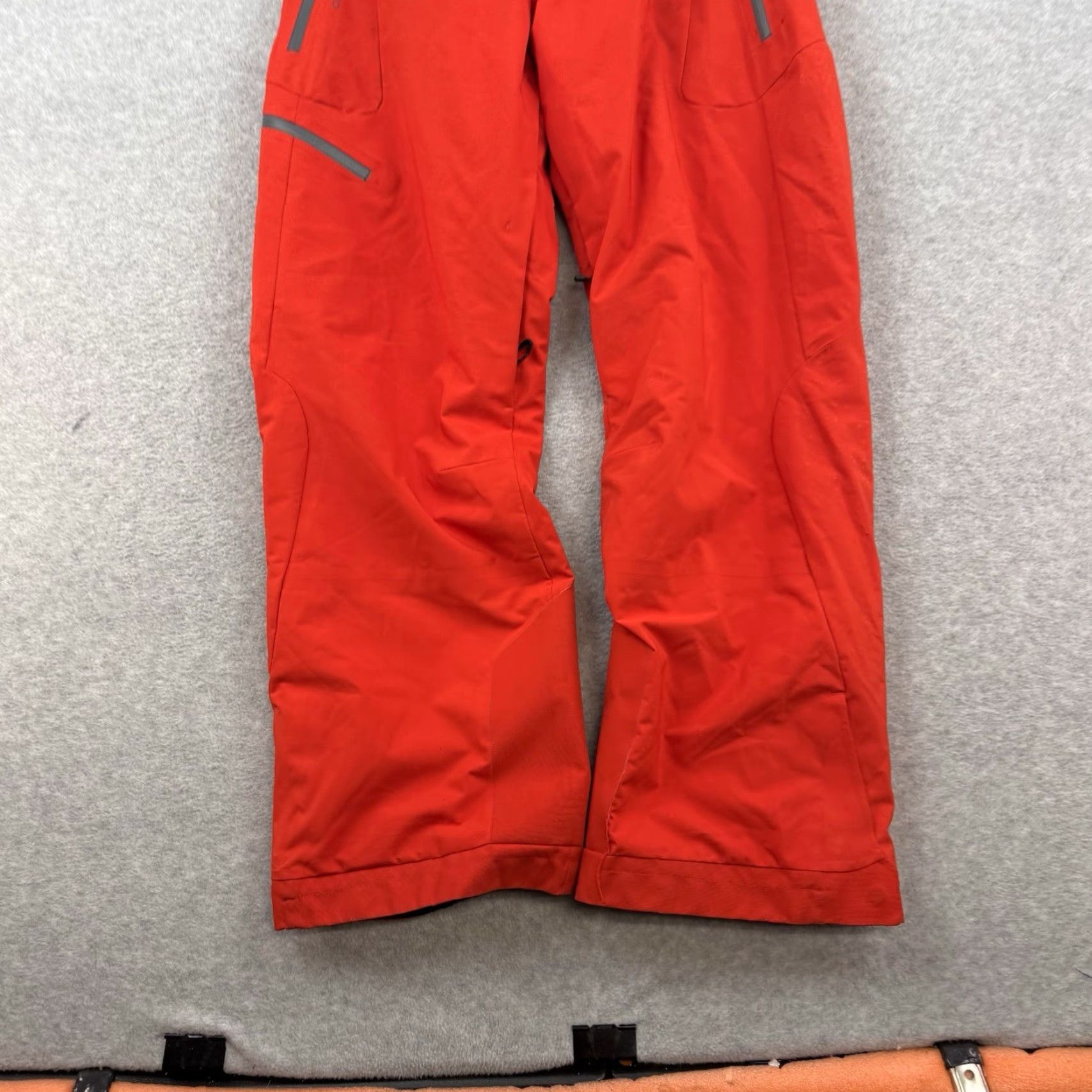 Obermeyer Obermeyer Force Pant Mens Orange Snow Pants Ski Winter Activewear L EUC Size US 33 - 2 Thumbnail