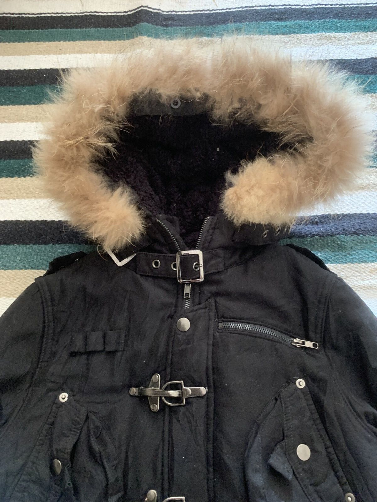 If Six Was Nine Japanese CRWX Fireman Fur Jacket Size US M / EU 48-50 / 2 - 19 Thumbnail