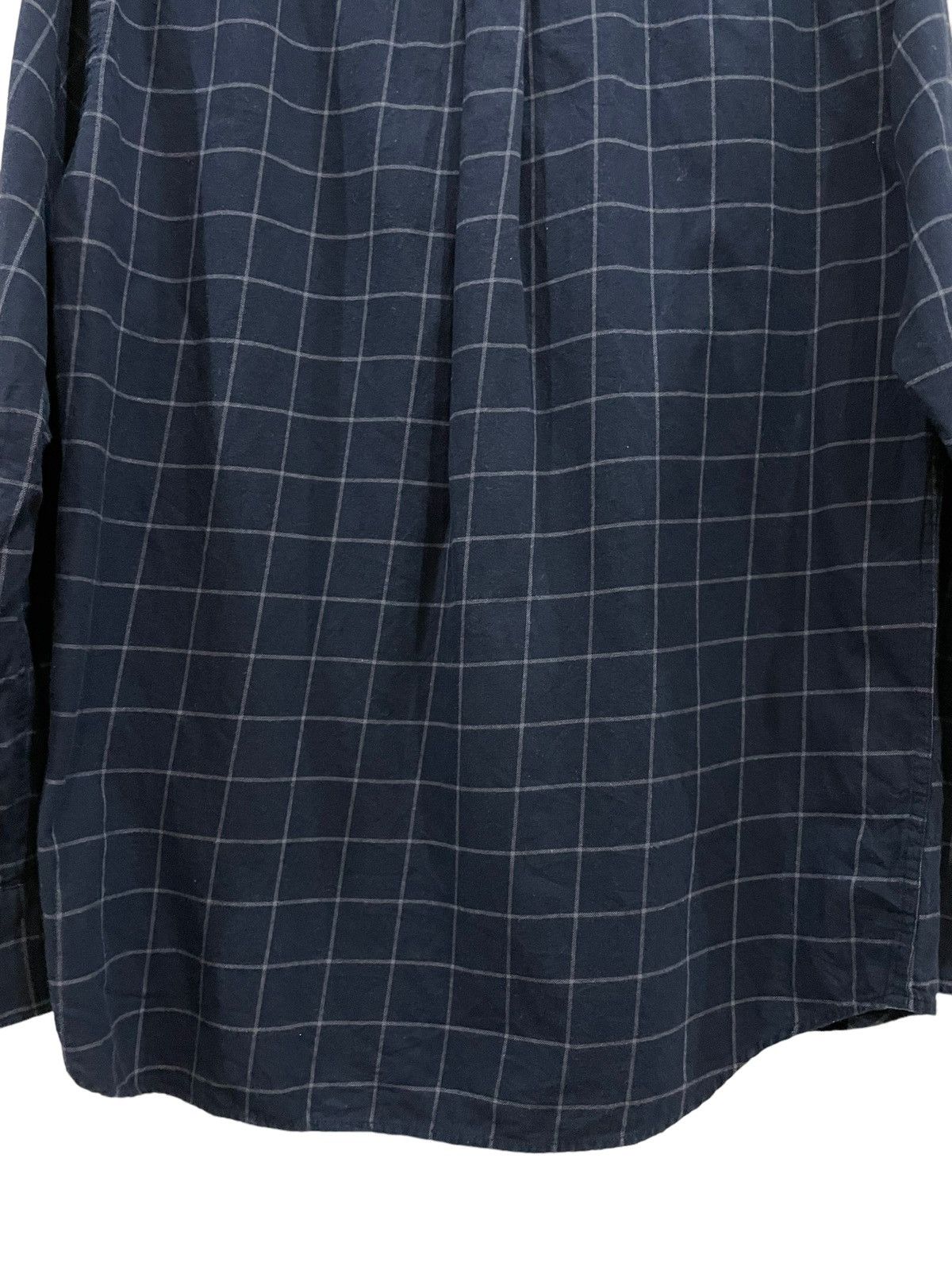 Japanese Brand × Uniqlo Vintage Uniqlo Travis Scott Style Tartan Plaid Flannel Size US M / EU 48-50 / 2 - 9 Thumbnail