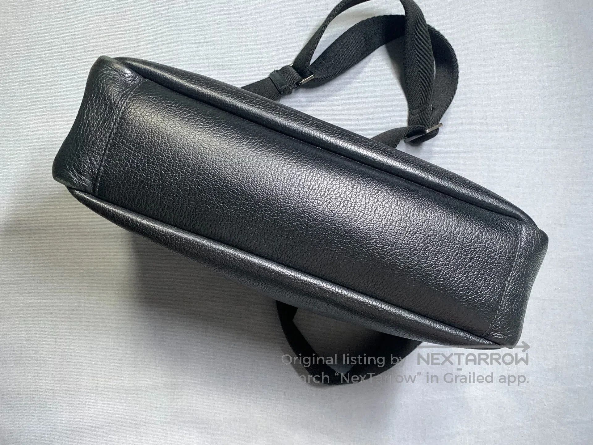 Ermenegildo Zegna Ermenegildo Zegna Leather Logo Shoulder Bag. Size ONE SIZE - 5 Thumbnail