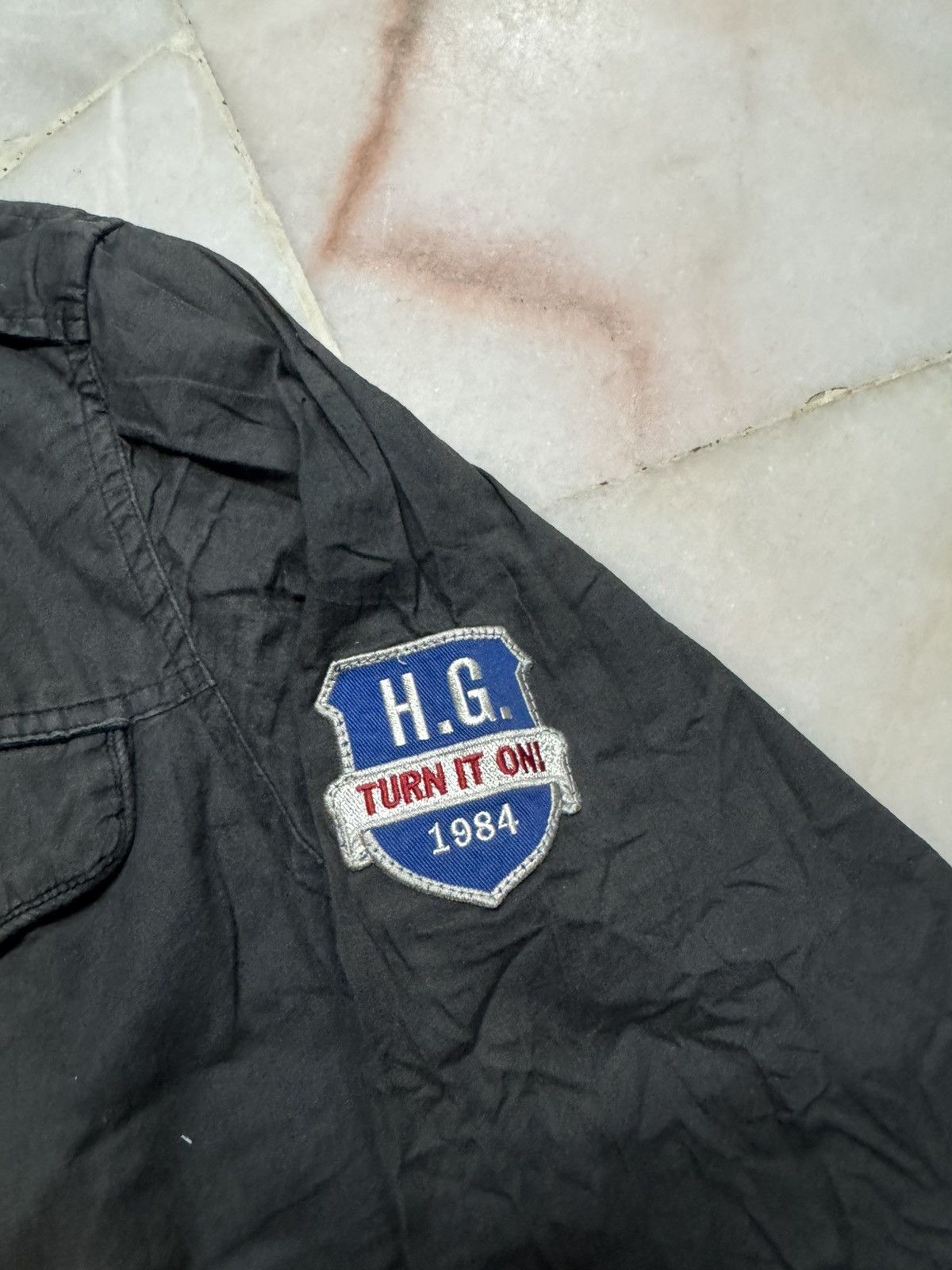 Hysteric Glamour 90s SAMPLE💥HYSTERIC GLAMOUR SHIRT MULTIPOCKET DISTRESS FADE Size US M / EU 48-50 / 2 - 7 Thumbnail