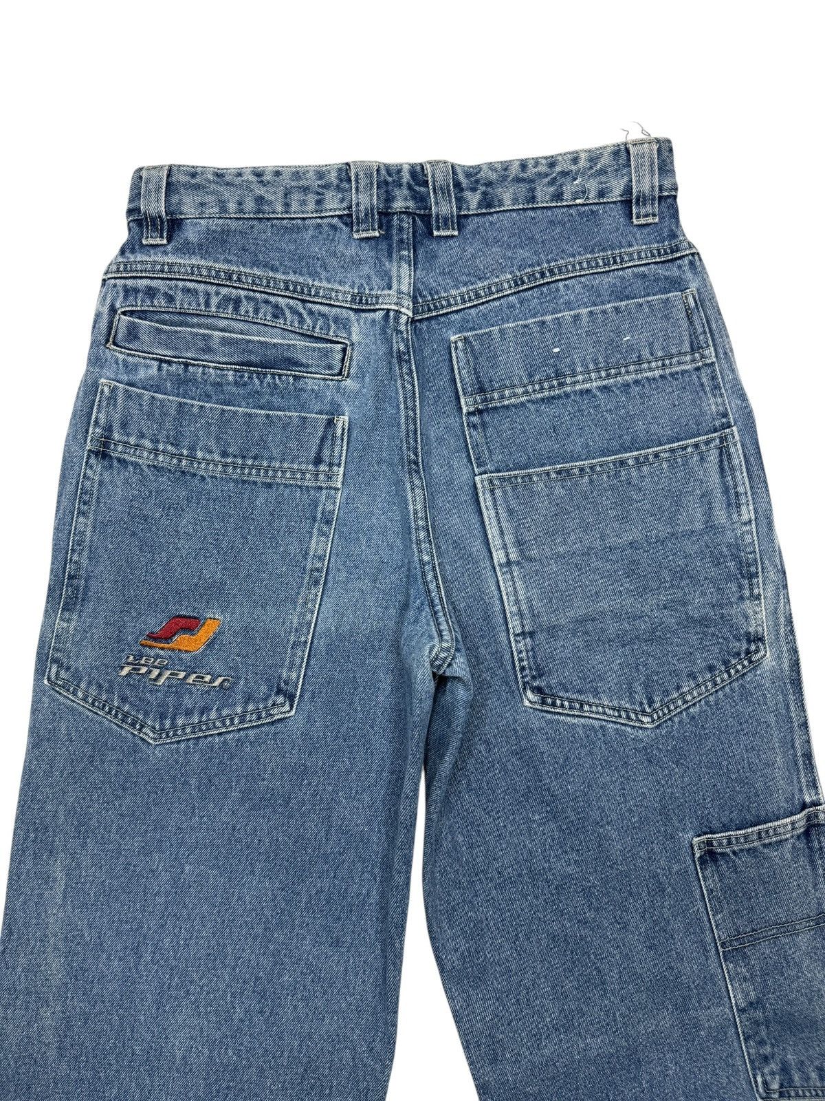 Lee Vintage Y2K Lee Pipes Baggy Jeans Size US 30 / EU 46 - 6 Thumbnail