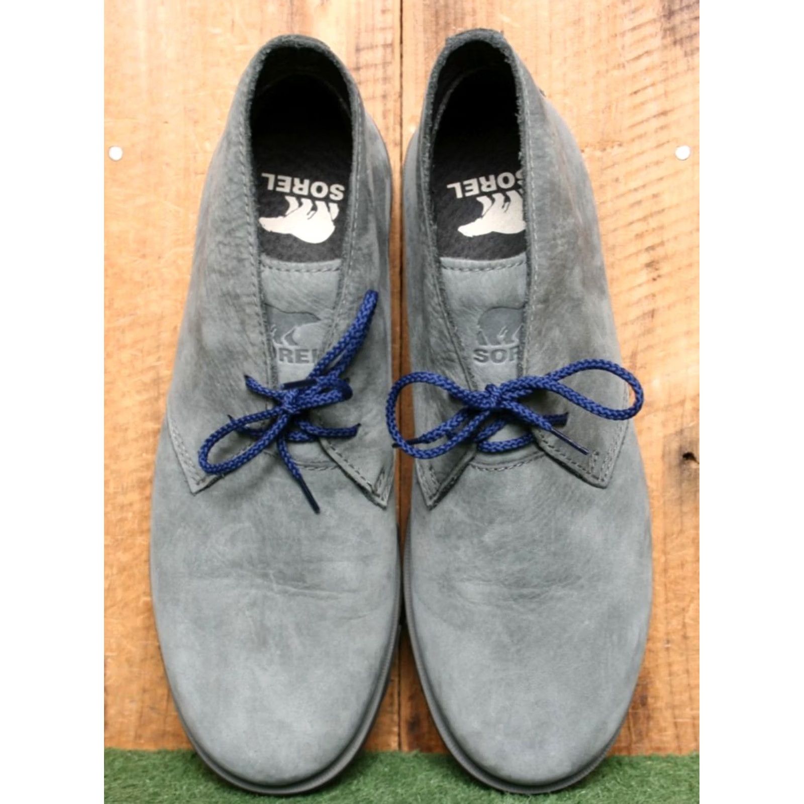 SOREL SOREL Kezar Gray Suede Waterproof Mid-Ankle Chukka Boots Men Sz. 8.5 Size US 8 / EU 41 - 4 Thumbnail