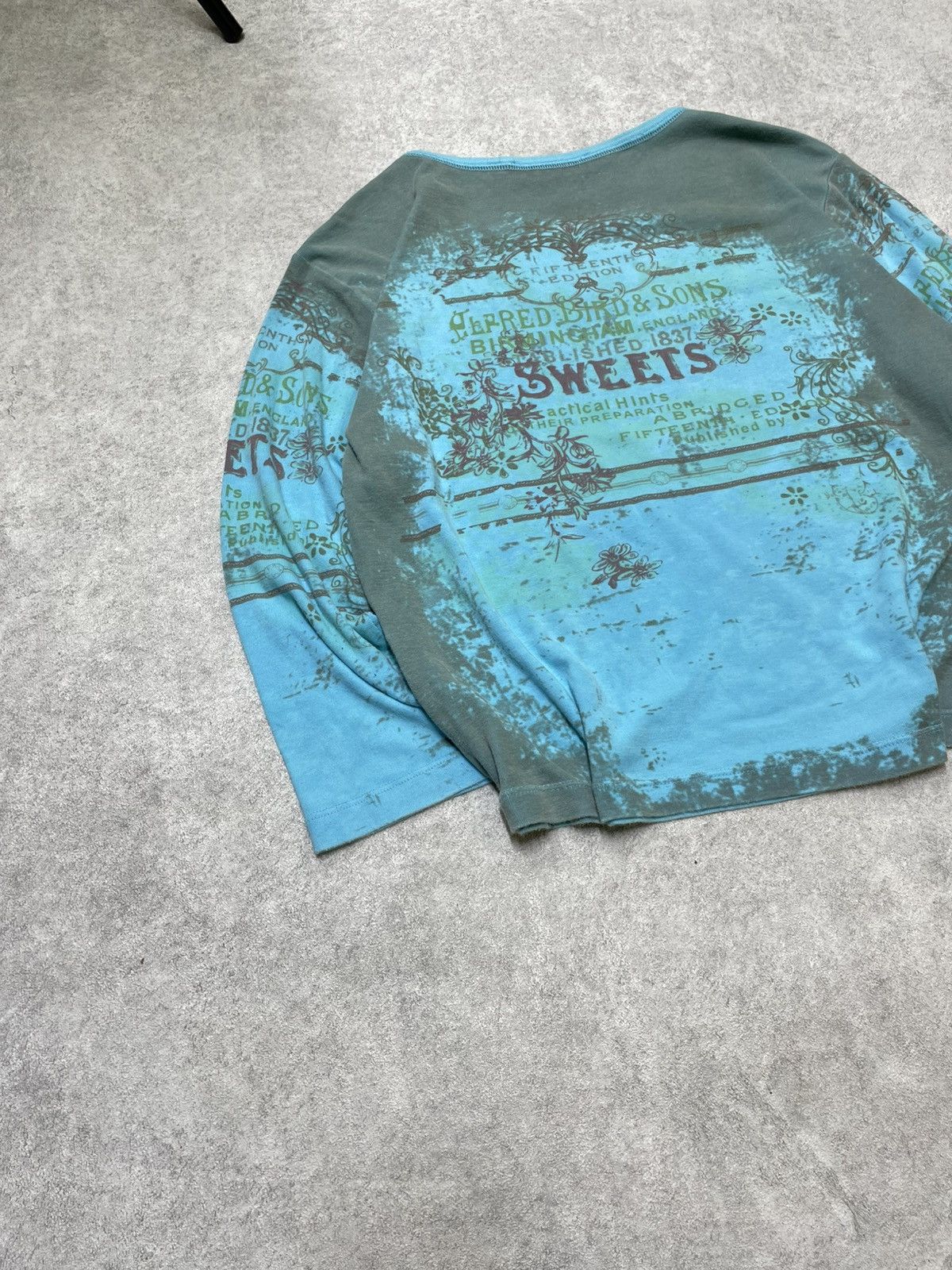 If Six Was Nine × Japanese Brand × Le Grande Bleu (L.G.B.) LGB Pastry And Sweets Longsleeve — Sugary Bliss Size US M / EU 48-50 / 2 - 12 Thumbnail