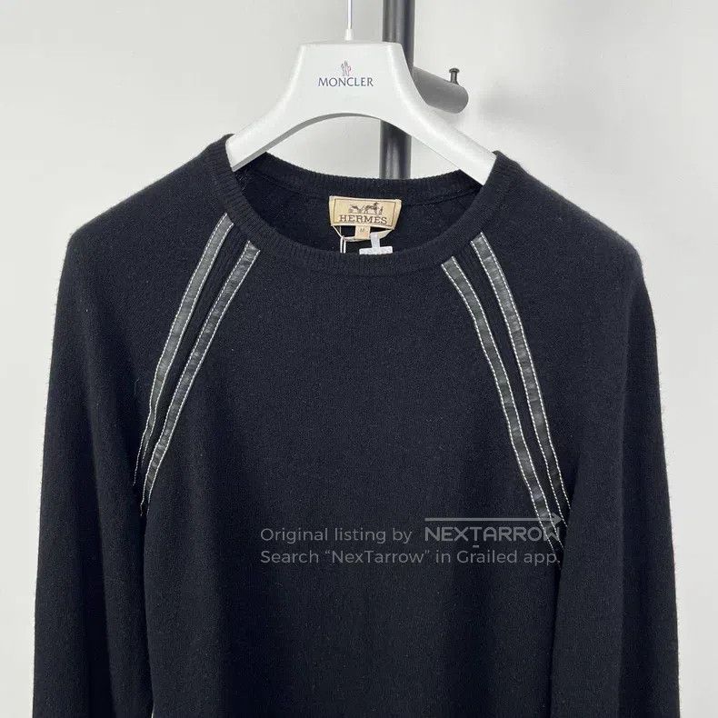 Hermes Hermes Black Sweater Size M / US 6-8 / IT 42-44 - 3 Thumbnail