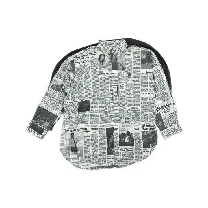 Balenciaga Balenciaga Casual Long Sleeve Shirt with Tee 0079-2507 Size US S / EU 44-46 / 1 - 1 Thumbnail