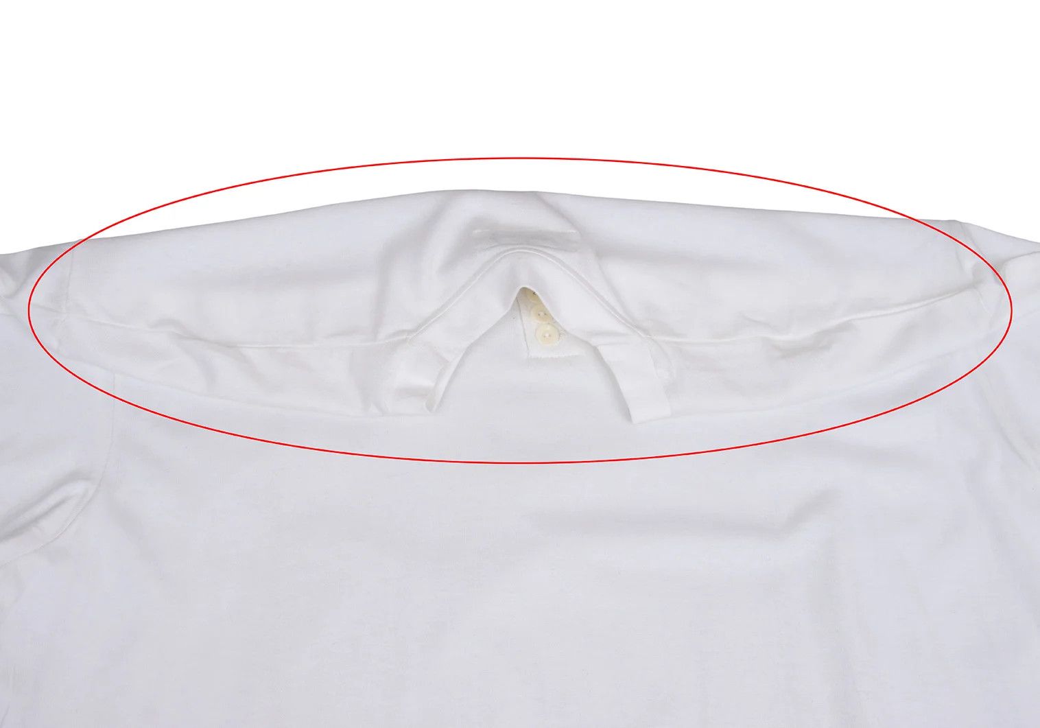 Yohji Yamamoto Yohji Yamamoto Henry Neck Cotton T-Shirt White M Size US M / EU 48-50 / 2 - 3 Thumbnail