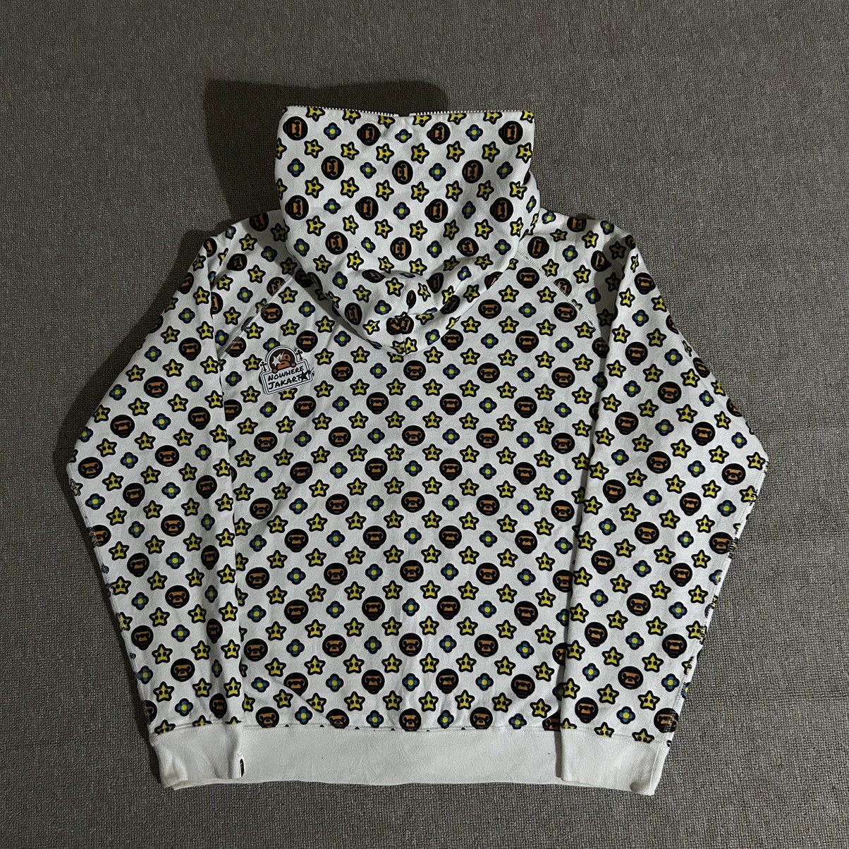 Bape Bape Baby Milo Monogram Full Zip Hoodie Size US S / EU 44-46 / 1 - 7 Thumbnail