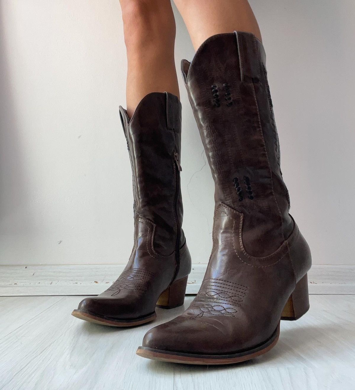 Vintage Vintage cowboy boots Size US 6 / IT 36 - 1 Thumbnail