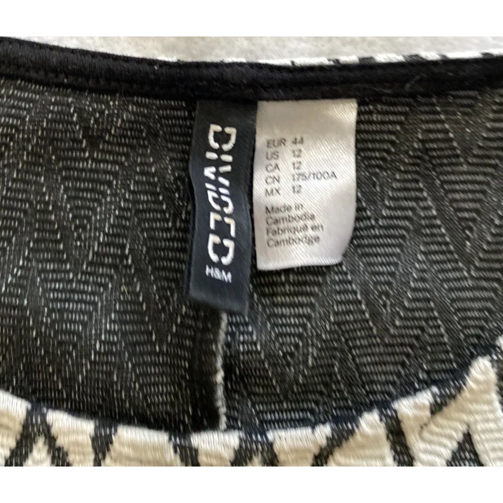 Vintage Divided Dress Women’s Size 12 Mini Tunic Sleeveless Round Neck Wide Strap Knee Length Gray Knit Polyester Spandex Tank Dress Casual Summer Women's) Size XL / US 12-14 / IT 48-50 - 3 Thumbnail