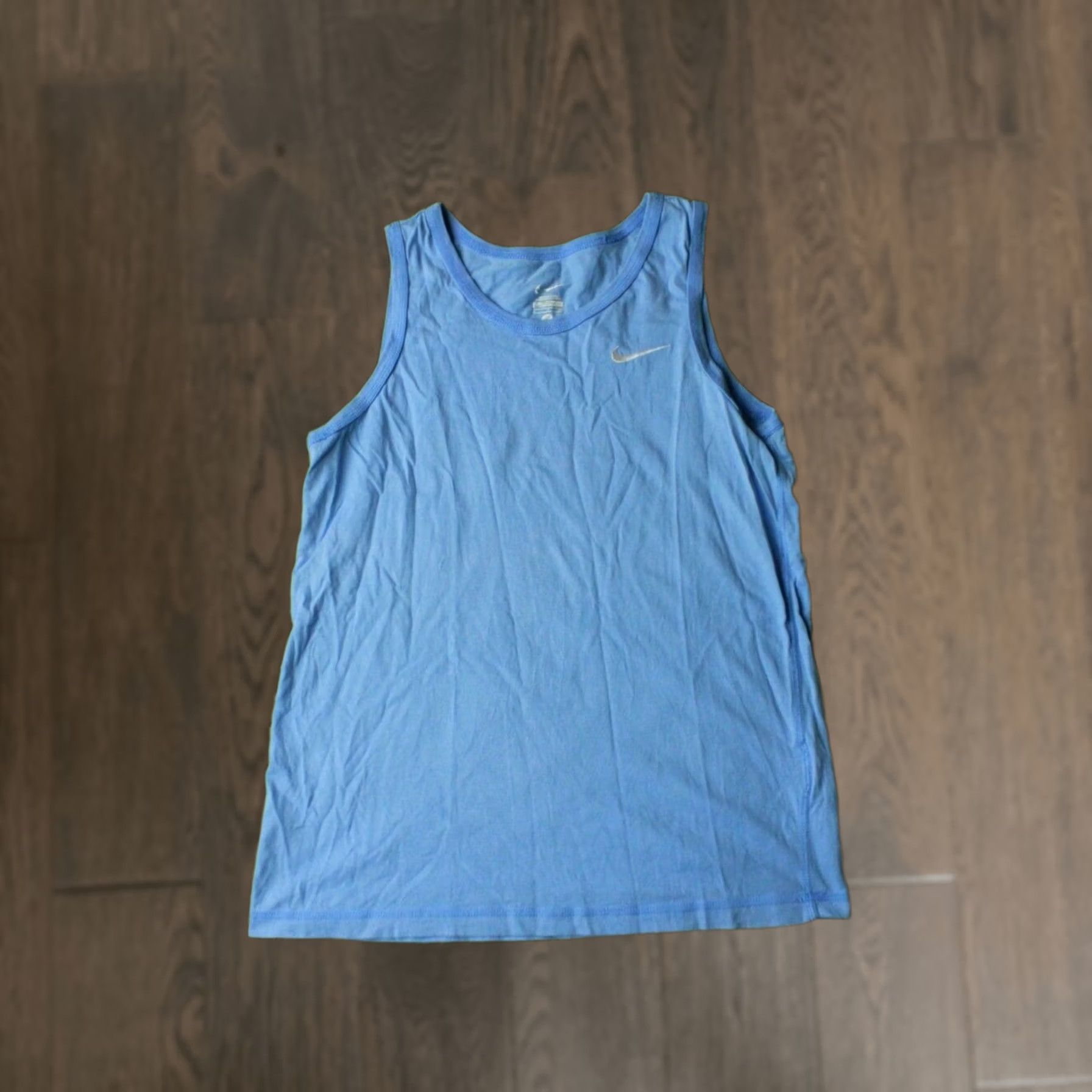 Nike NIKE Shirt Men Casual Vest Sleeveless T-SHIRT Jersey Tee SIZE S Small Blue Size US S / EU 44-46 / 1 - 1 Thumbnail