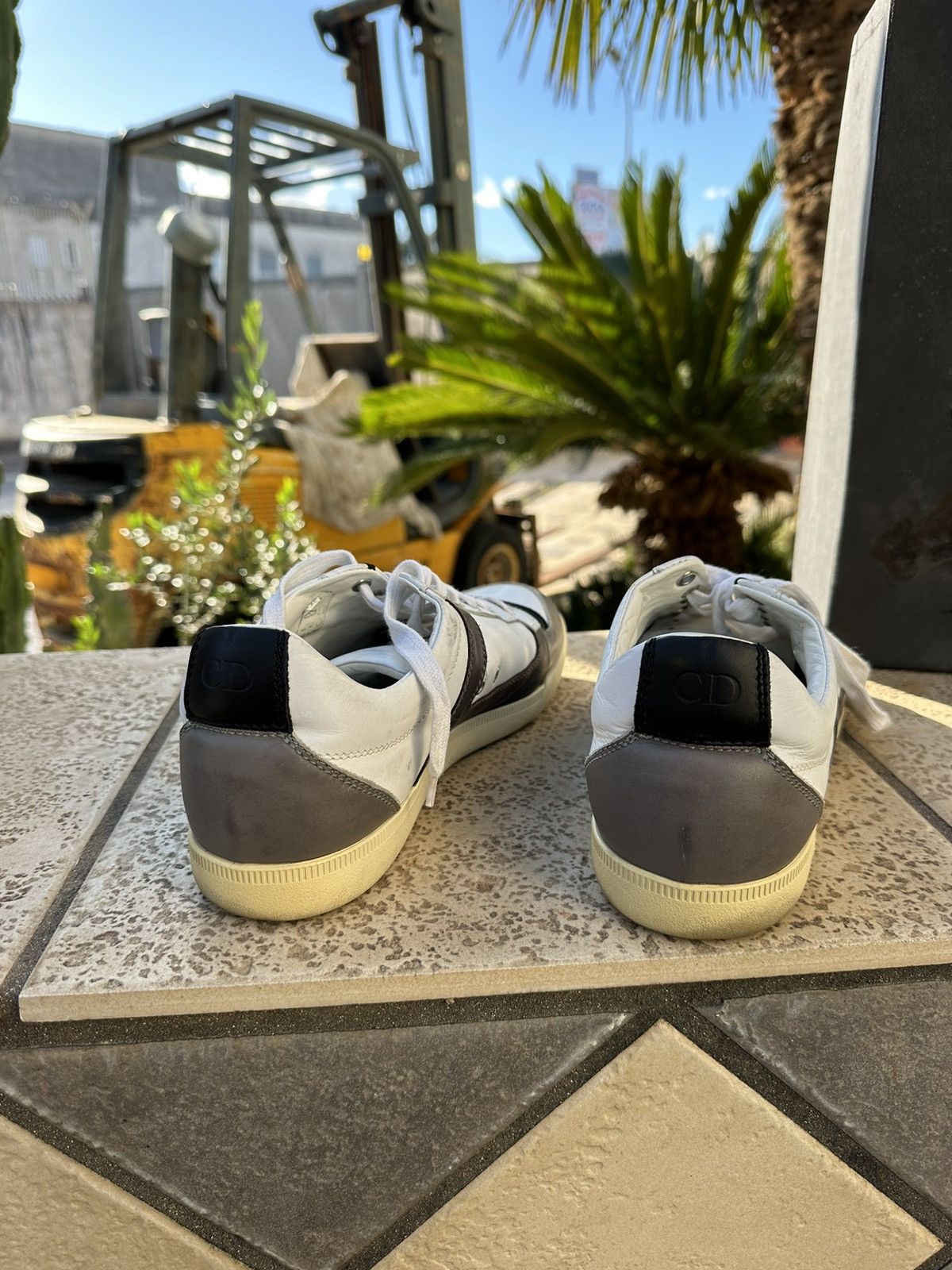 Dior Dior Homme Shoes Sneakers 42 size Grey/White Size US 8.5 / EU 41-42 - 8 Thumbnail