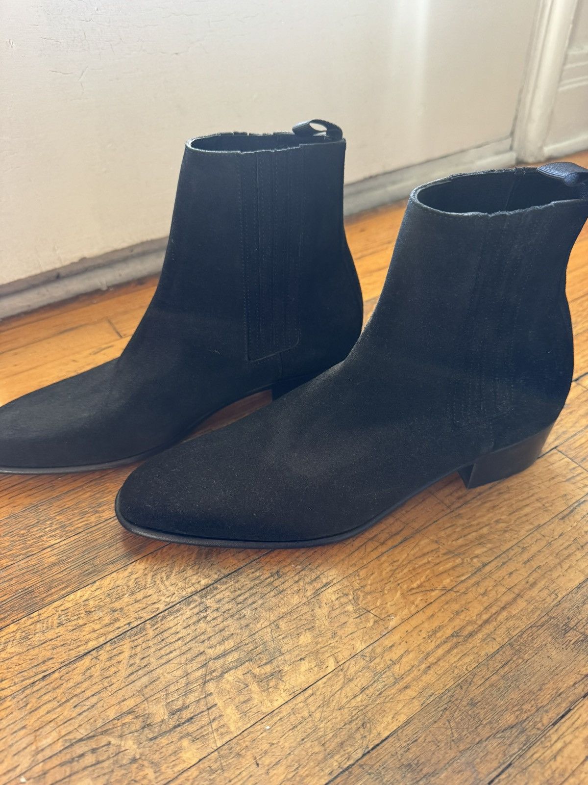 The Kooples Kooples Paris Black Suede Boots Size 41 Size US 11 / IT 41 - 1 Thumbnail