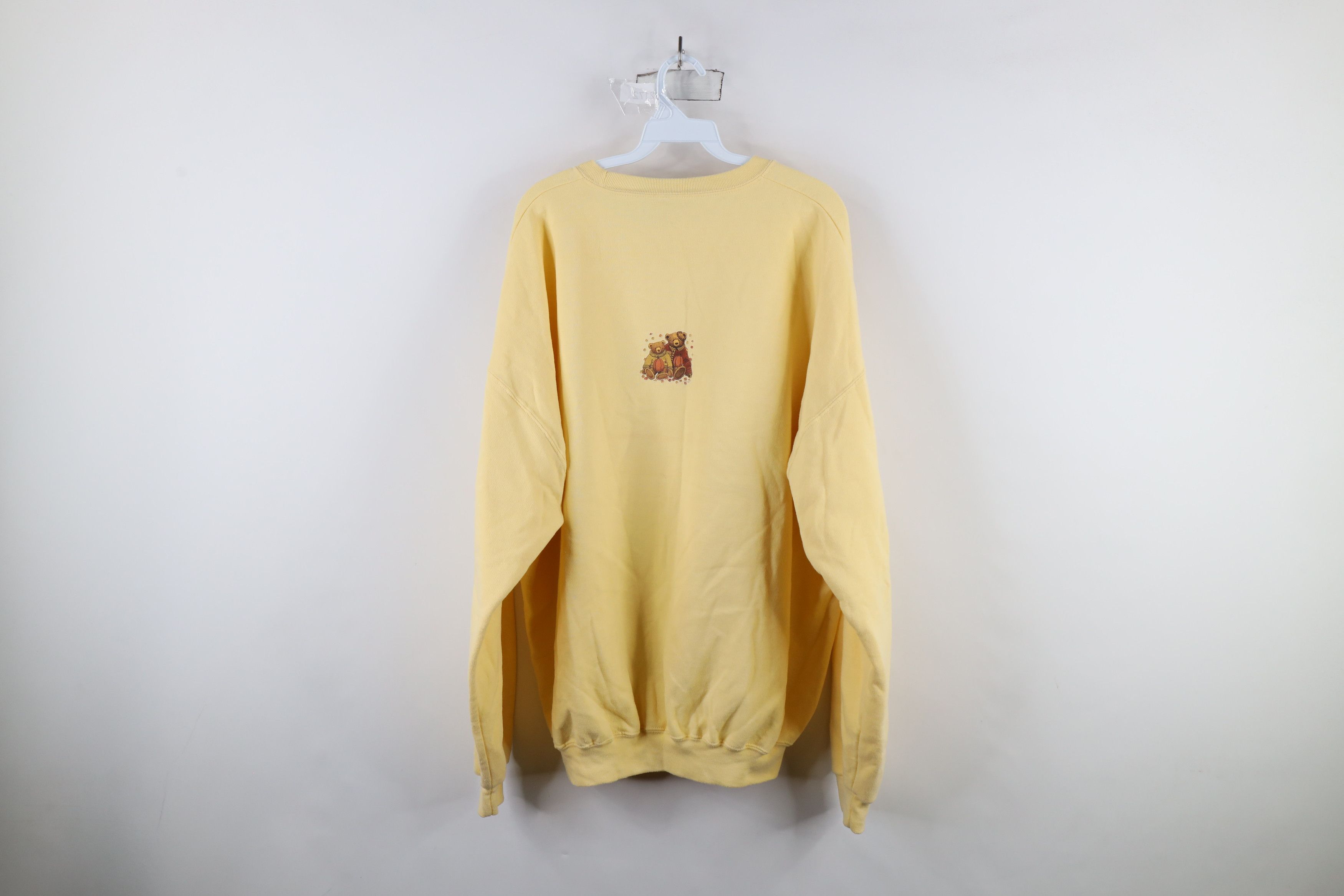 Vintage Vintage 90s Streetwear Fall Bear Pumpkin Crewneck Sweatshirt Size XXL / US 16-18 / IT 52-54 - 11 Thumbnail