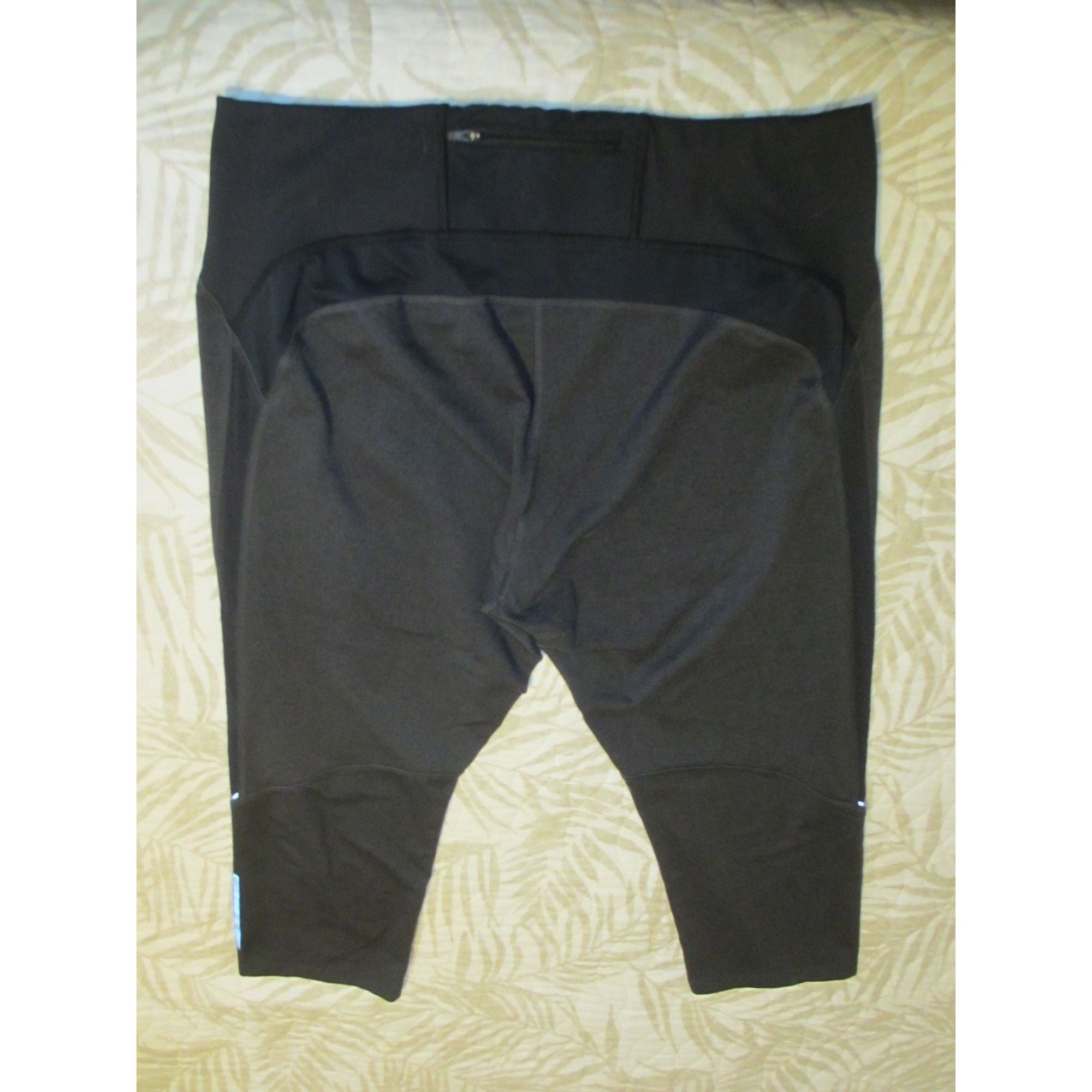 Rei REI Co-Op Womens Black Leggings XLarge Made In Vietnam XL Size 42" / US 20 - 2 Thumbnail