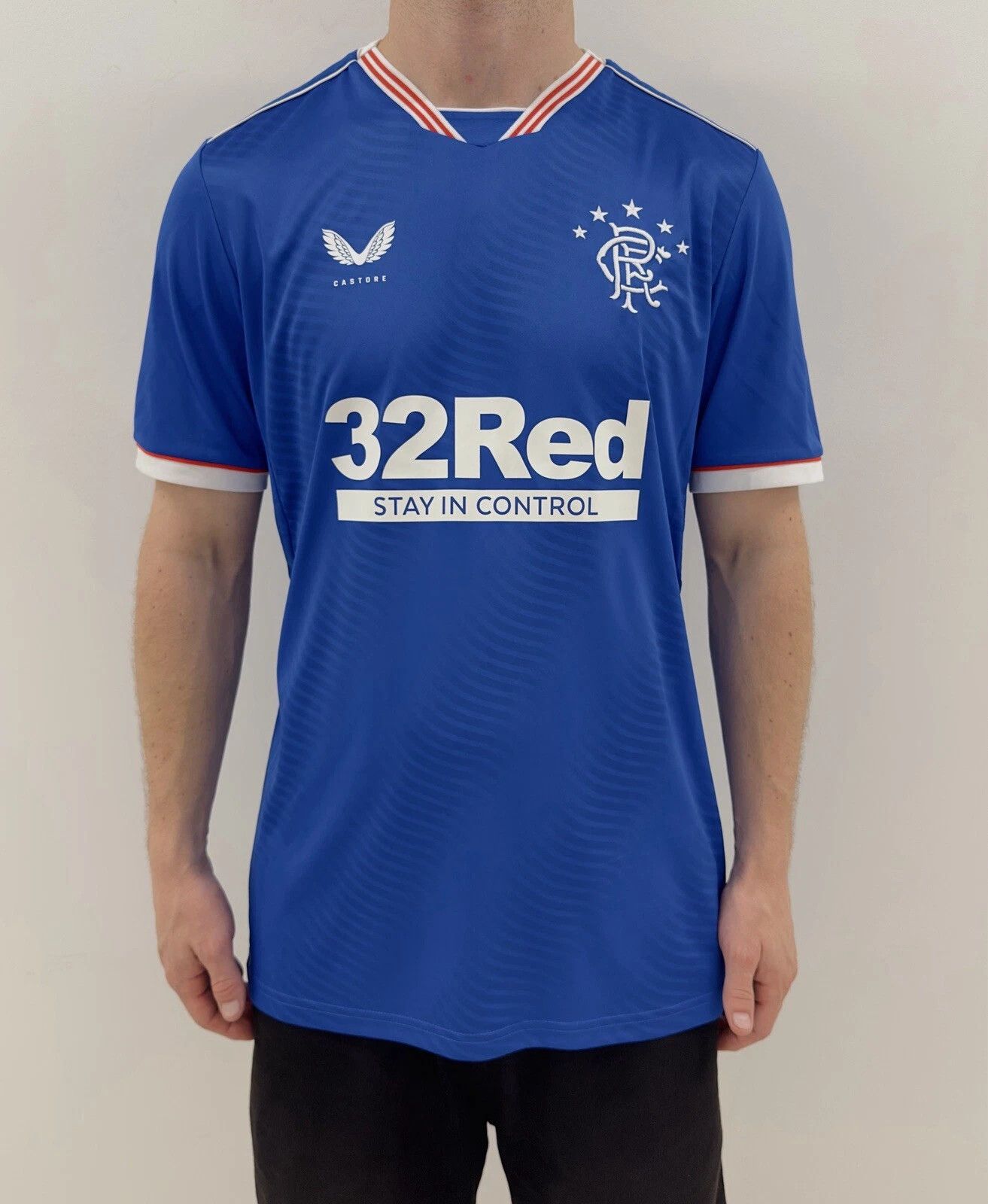 Castore Rangers 2020 2021 Home Jersey Shirt Soccer Football Castore Size US L / EU 52-54 / 3 - 1 Thumbnail
